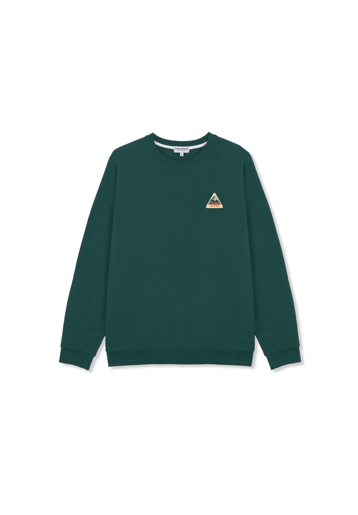 Sweatshirt Clyde FRENCH ALPES Dark Sea