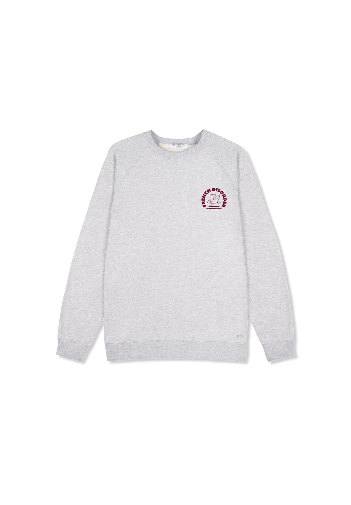 Clyde CANELE Heather Grey Sweatshirt