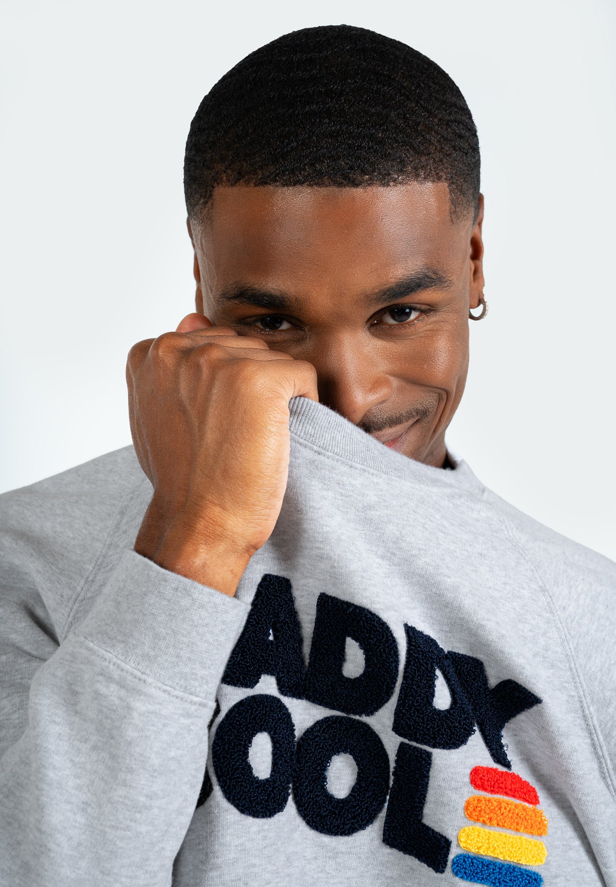 Sweatshirt Clyde DADDY COOL Heather Grey