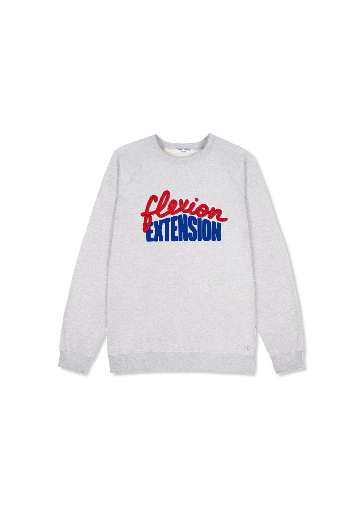 Sweatricotin Clyde FLEXION EXTENSION Heather Grey