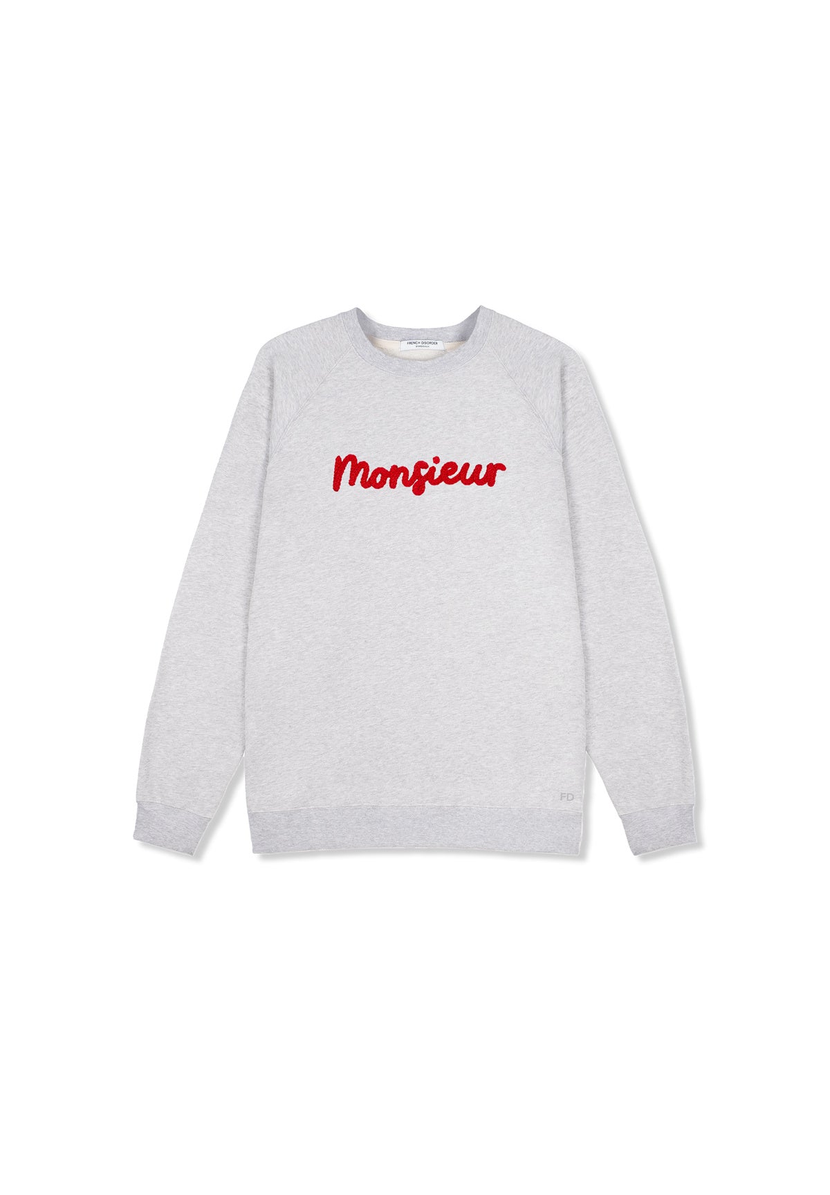 Sweatricotin Clyde MONSIEUR Heather Grey