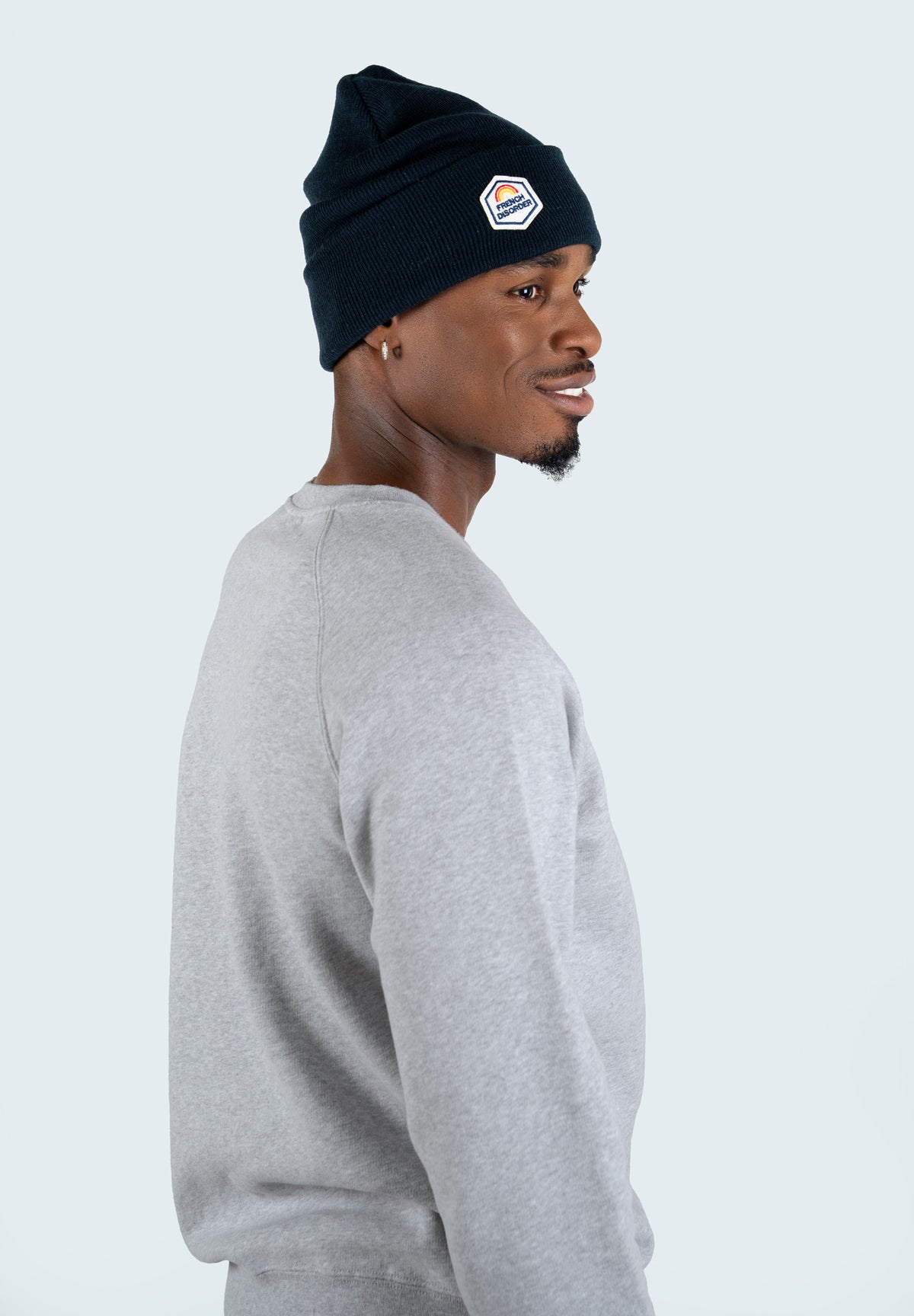 Sweatricotin Clyde MONSIEUR Heather Grey