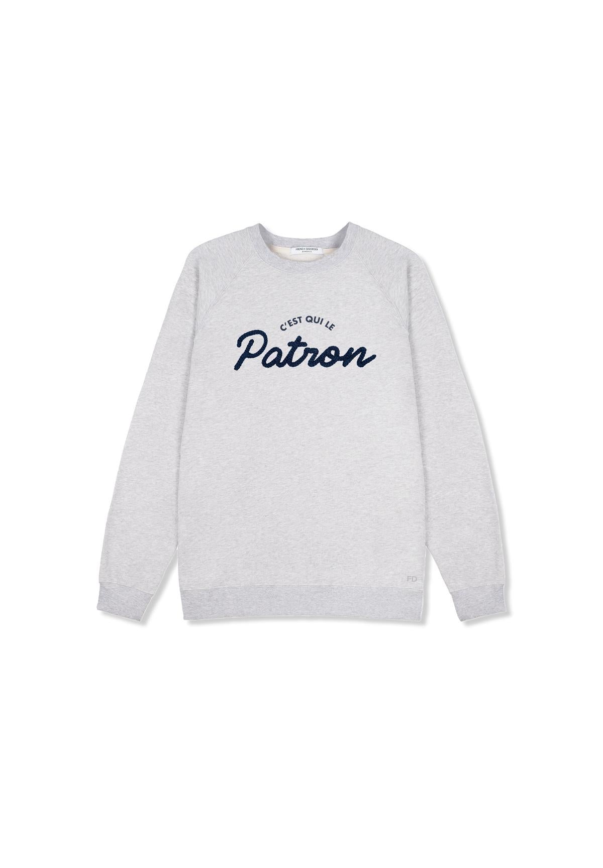 Sweatricotin Clyde PATRON Heather Grey