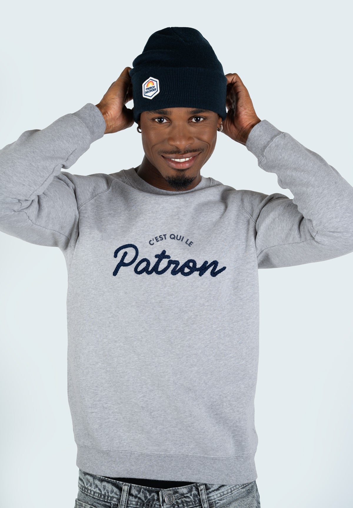 Sweatricotin Clyde PATRON Heather Grey
