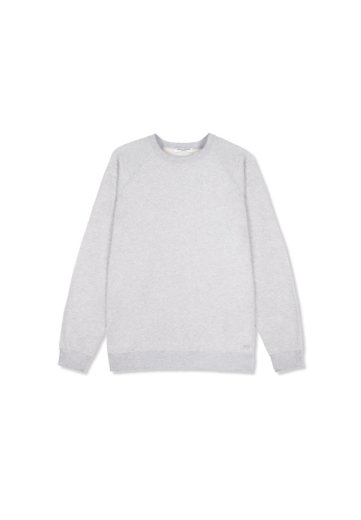 Sweatshirt Clyde FD TRAVELLER (Back) Heather Grey