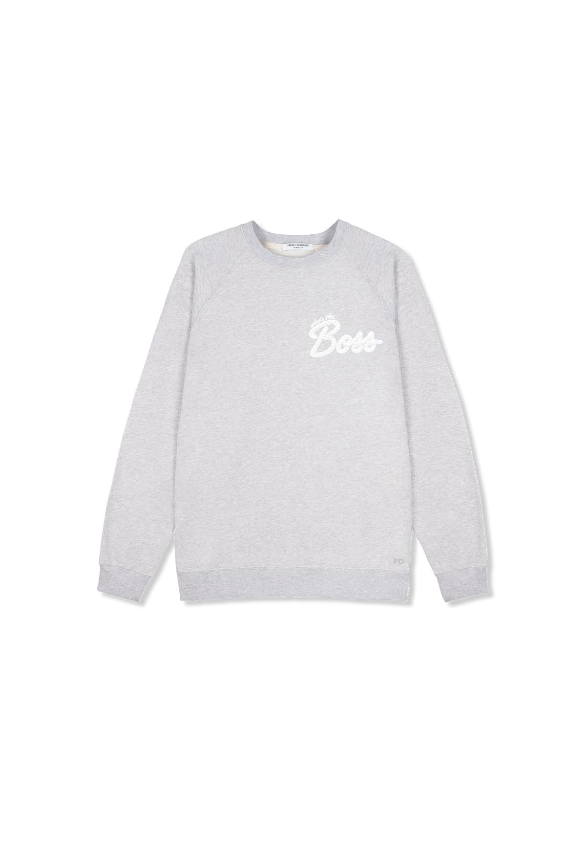Sweatricotin Clyde THE BOSS Heather Grey