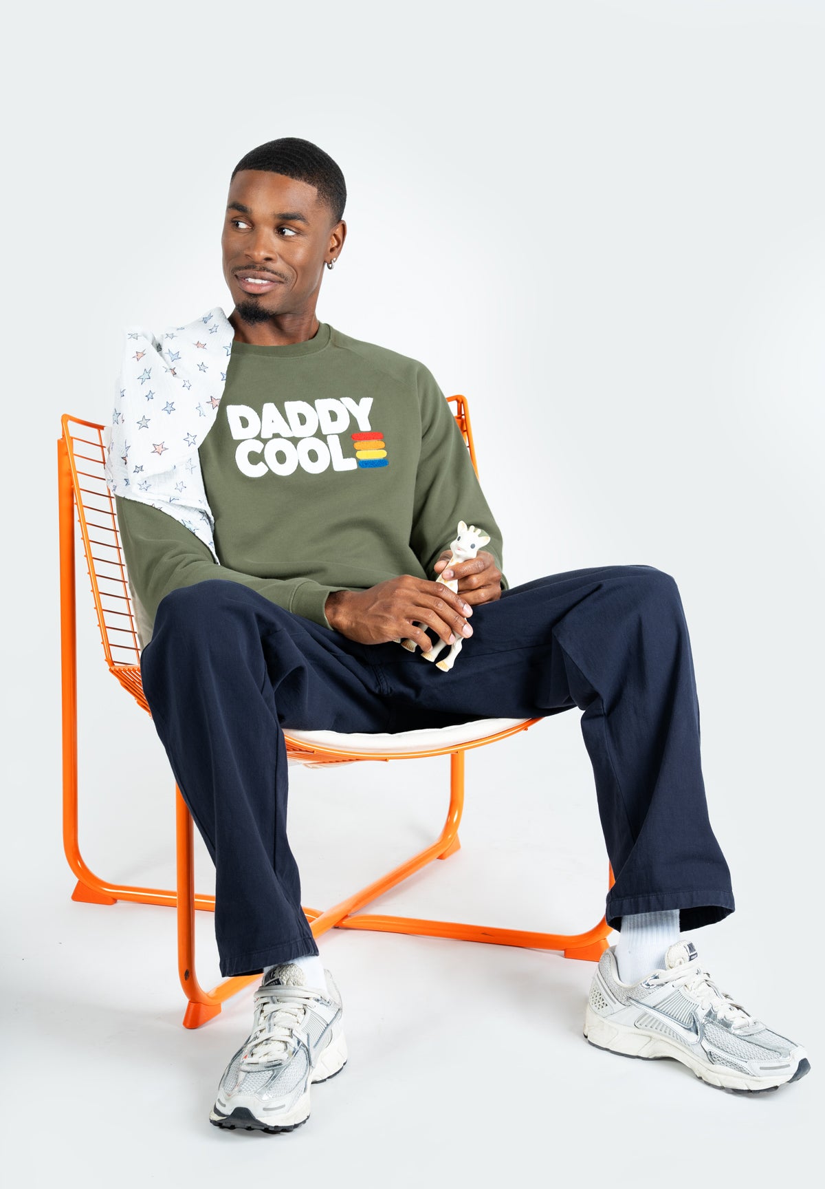 Sweatshirt Clyde DADDY COOL Khaki