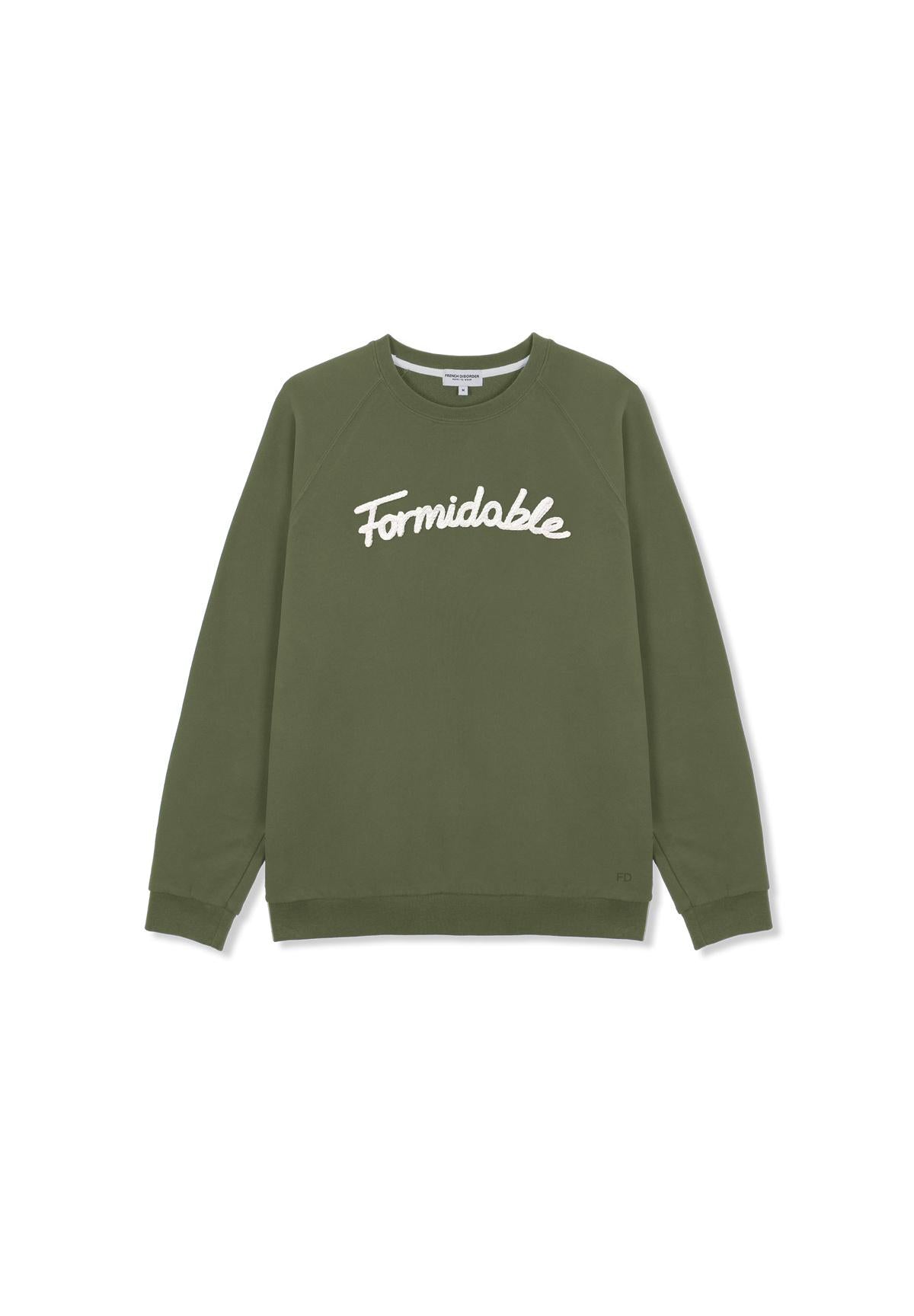 Sweatricotin Clyde FORMIDABLE Khaki