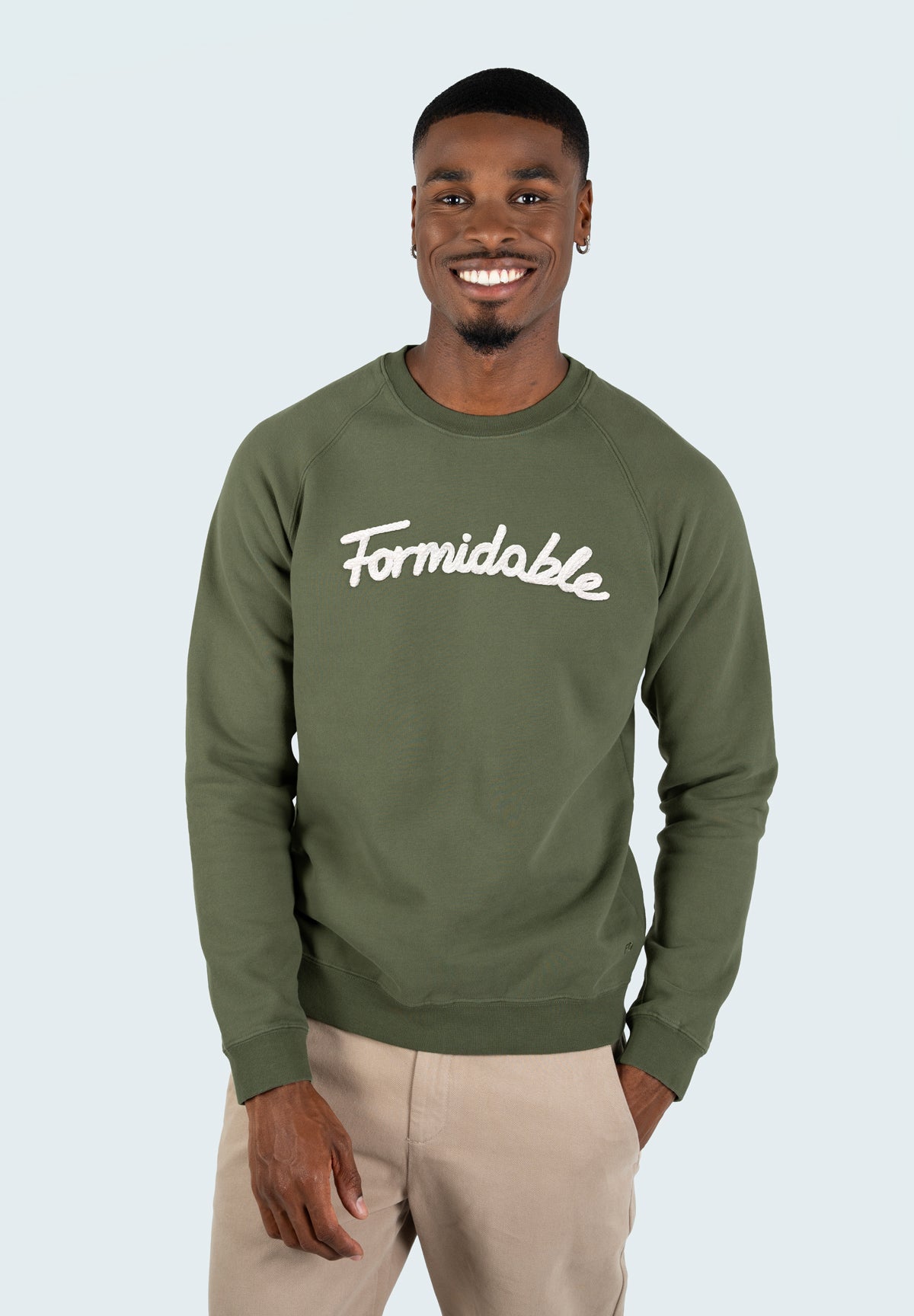Sweatricotin Clyde FORMIDABLE Khaki