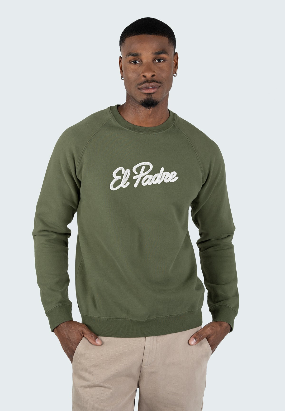 Sweatricotin Clyde EL PADRE Khaki