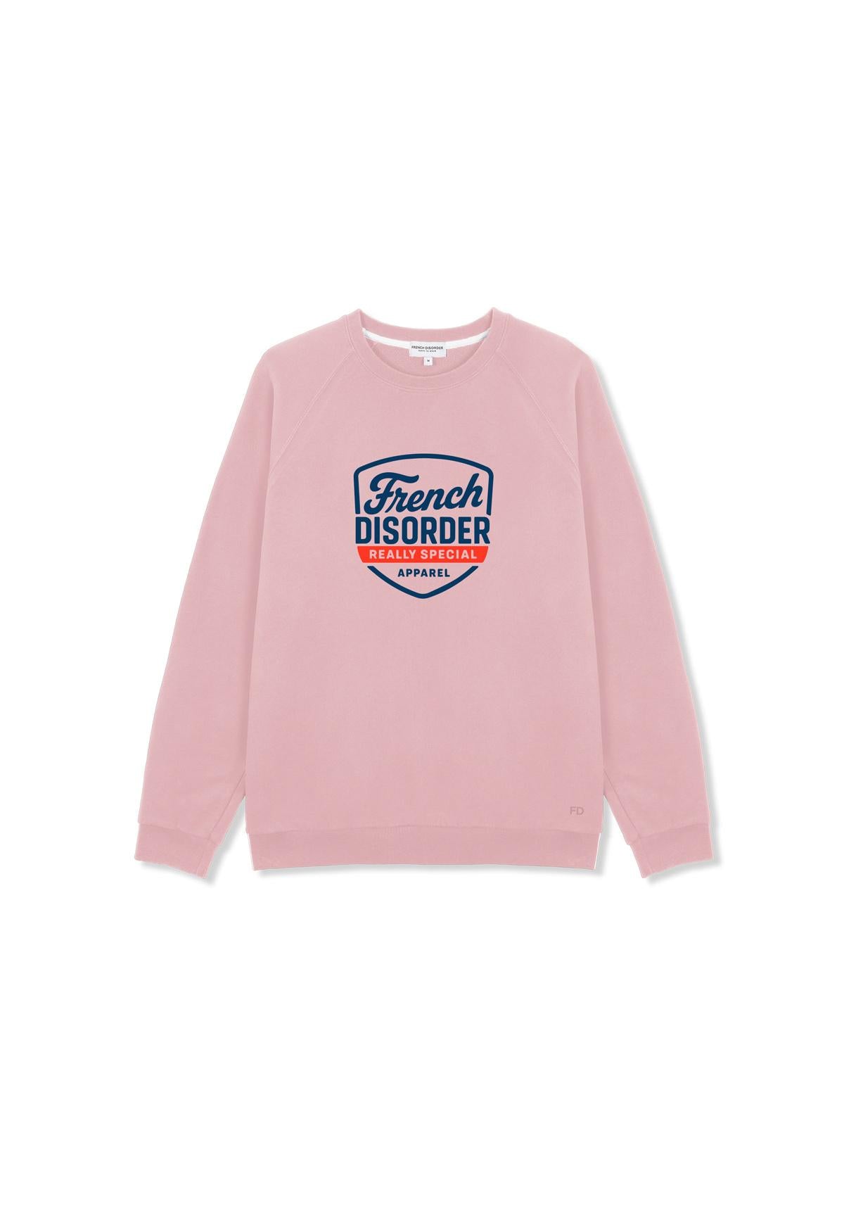 Sweatshirt Clyde FD APPAREL Light Pink