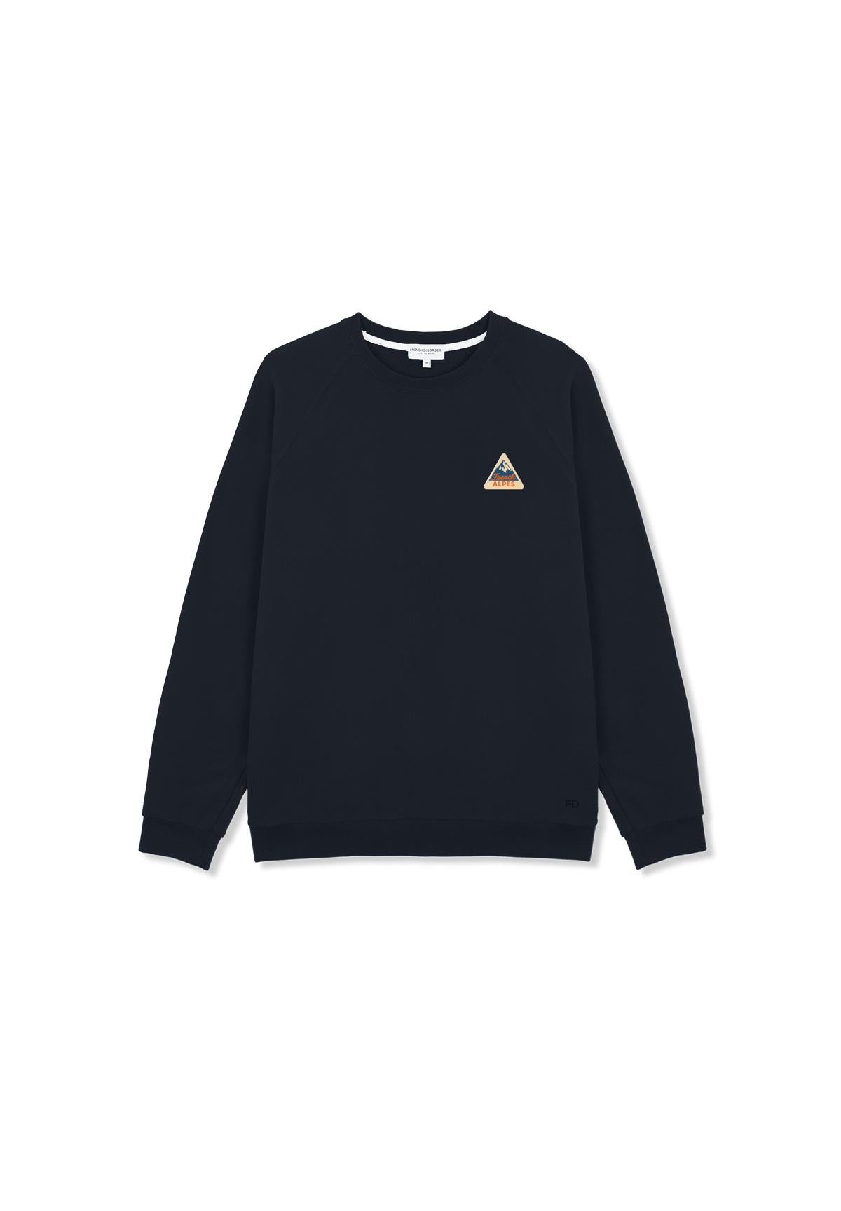 Sweat Clyde FRENCH ALPES Navy