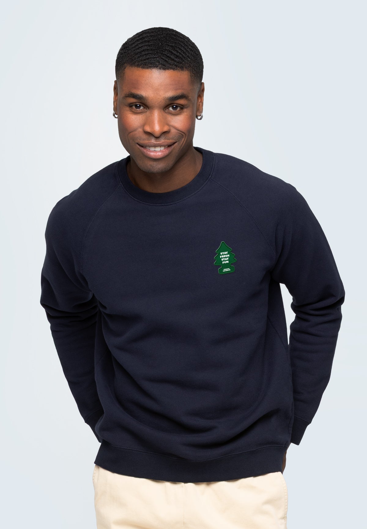 Sweatshirt Clyde STAY FRESH Navy