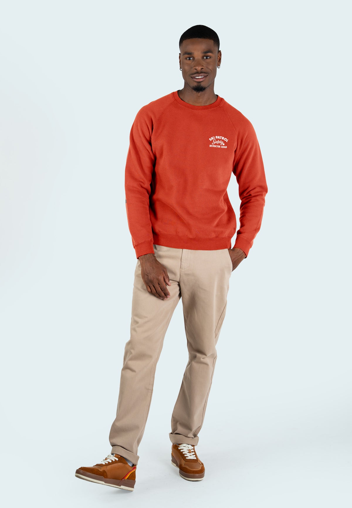 Sweatshirt Clyde SKI PATROL Red