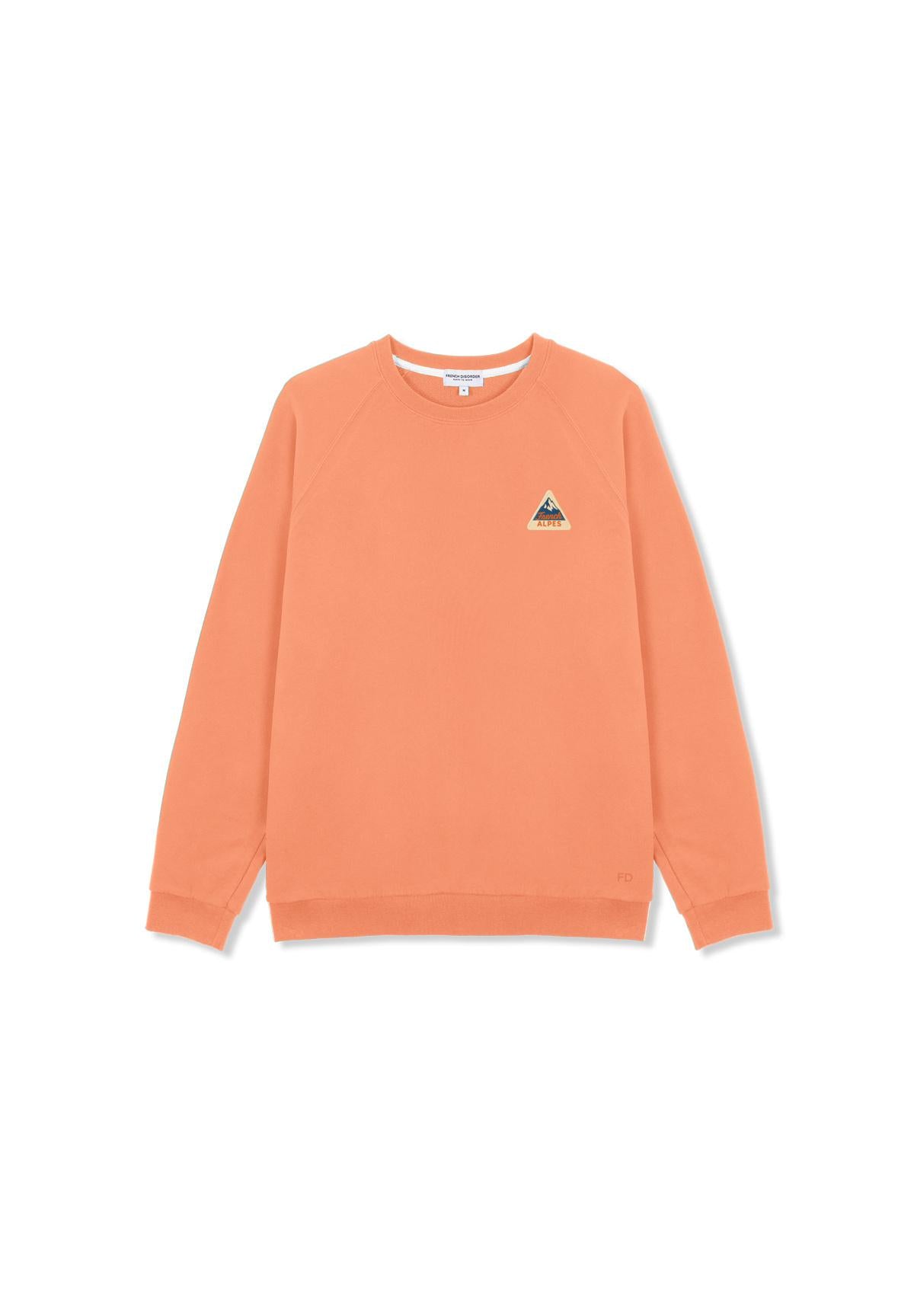 Sweat Clyde FRENCH ALPES Tangerine