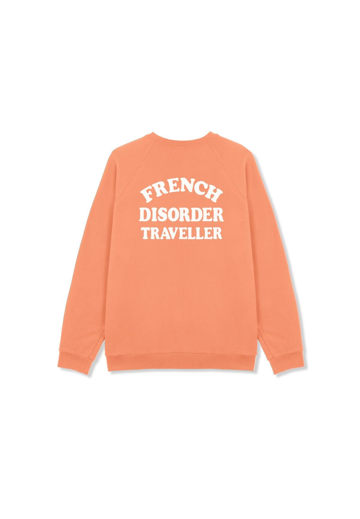 Sweat Clyde FD TRAVELLER (Dos) Tangerine