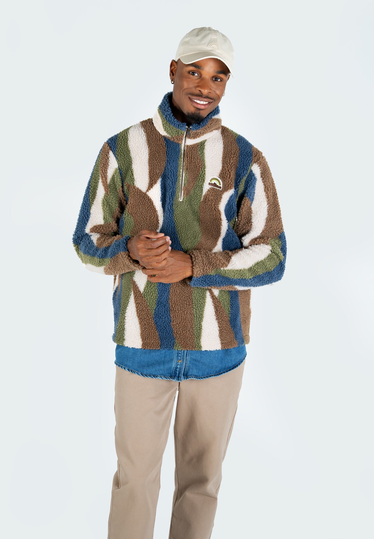 Sweat VAN Sherpa Khaki