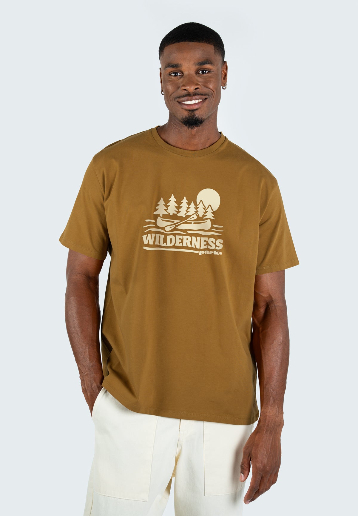 T-shirt Mike WILDERNESS Caramel