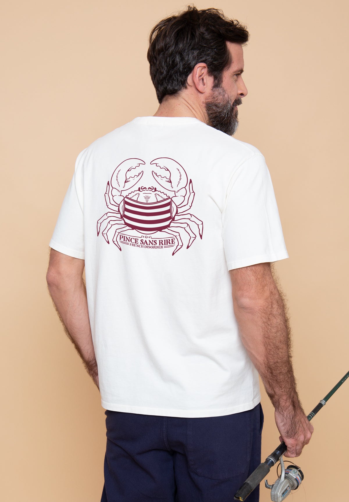 T-shirt Mike PINCE SANS RIRE Coconut – photo 1