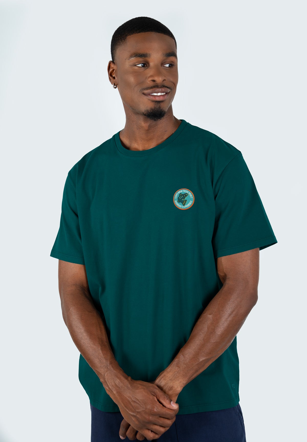 T-shirt Mike CARPE DIEM (Patch) Dark Sea