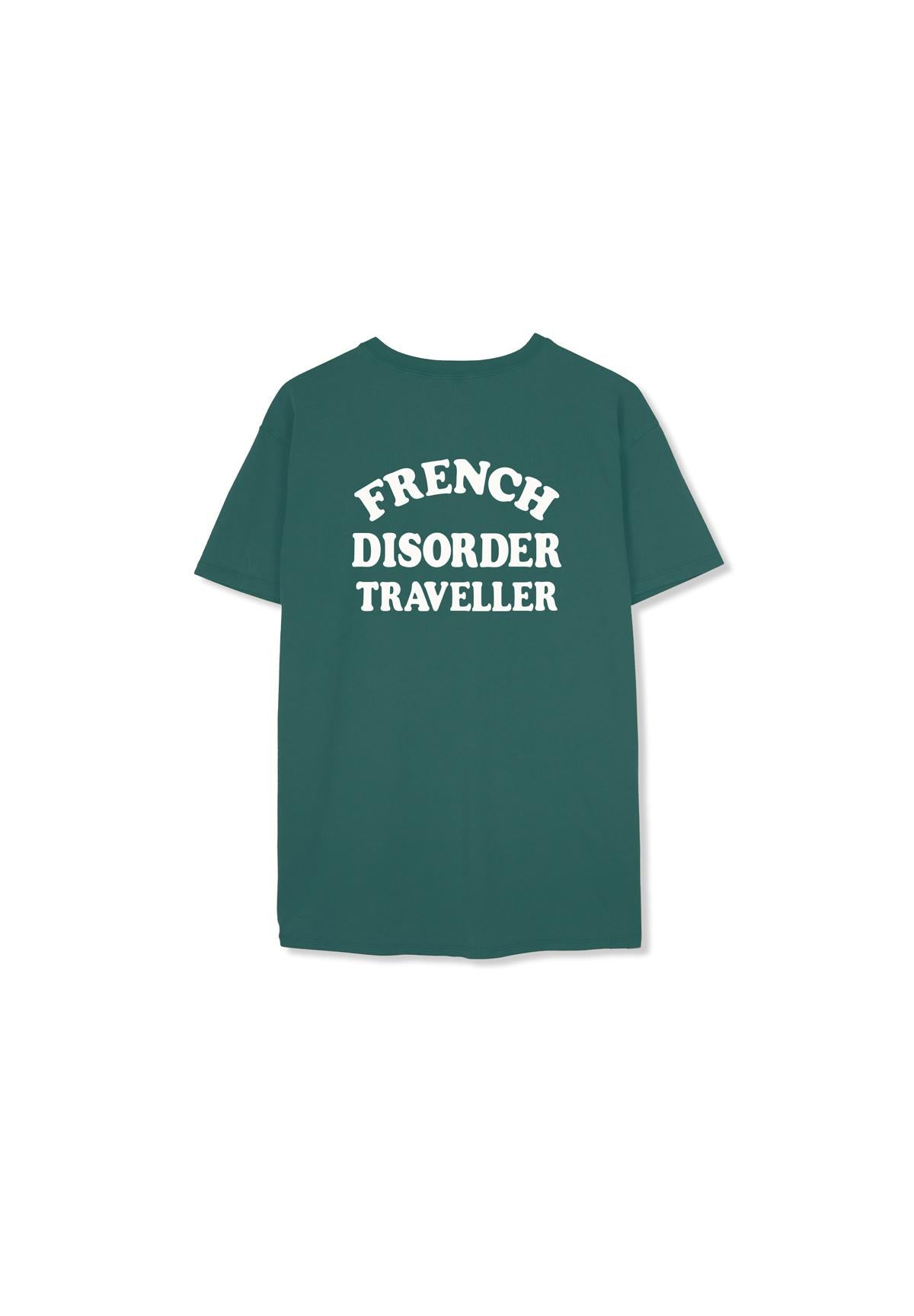 T-shirt Mike FD TRAVELLER (Dos) Dark Sea