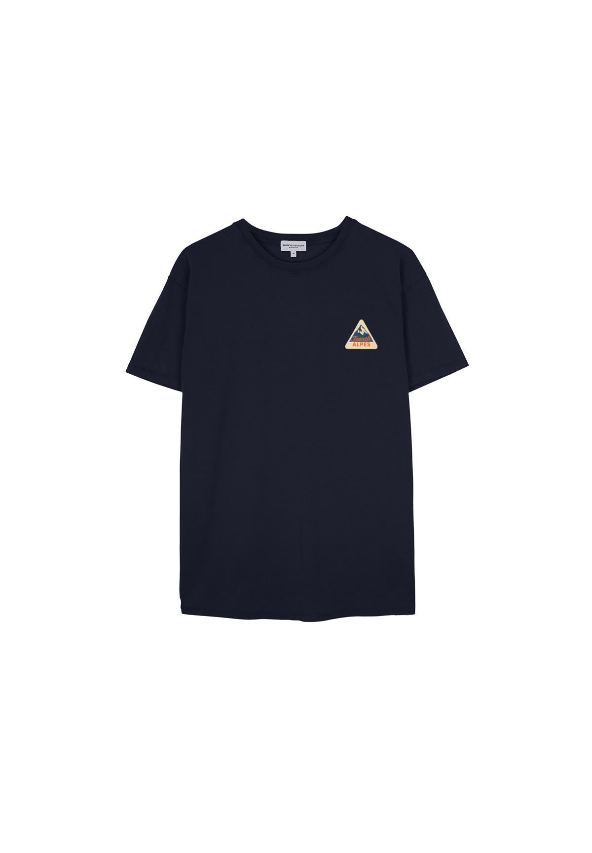 T-shirt Mike FRENCH ALPES Navy