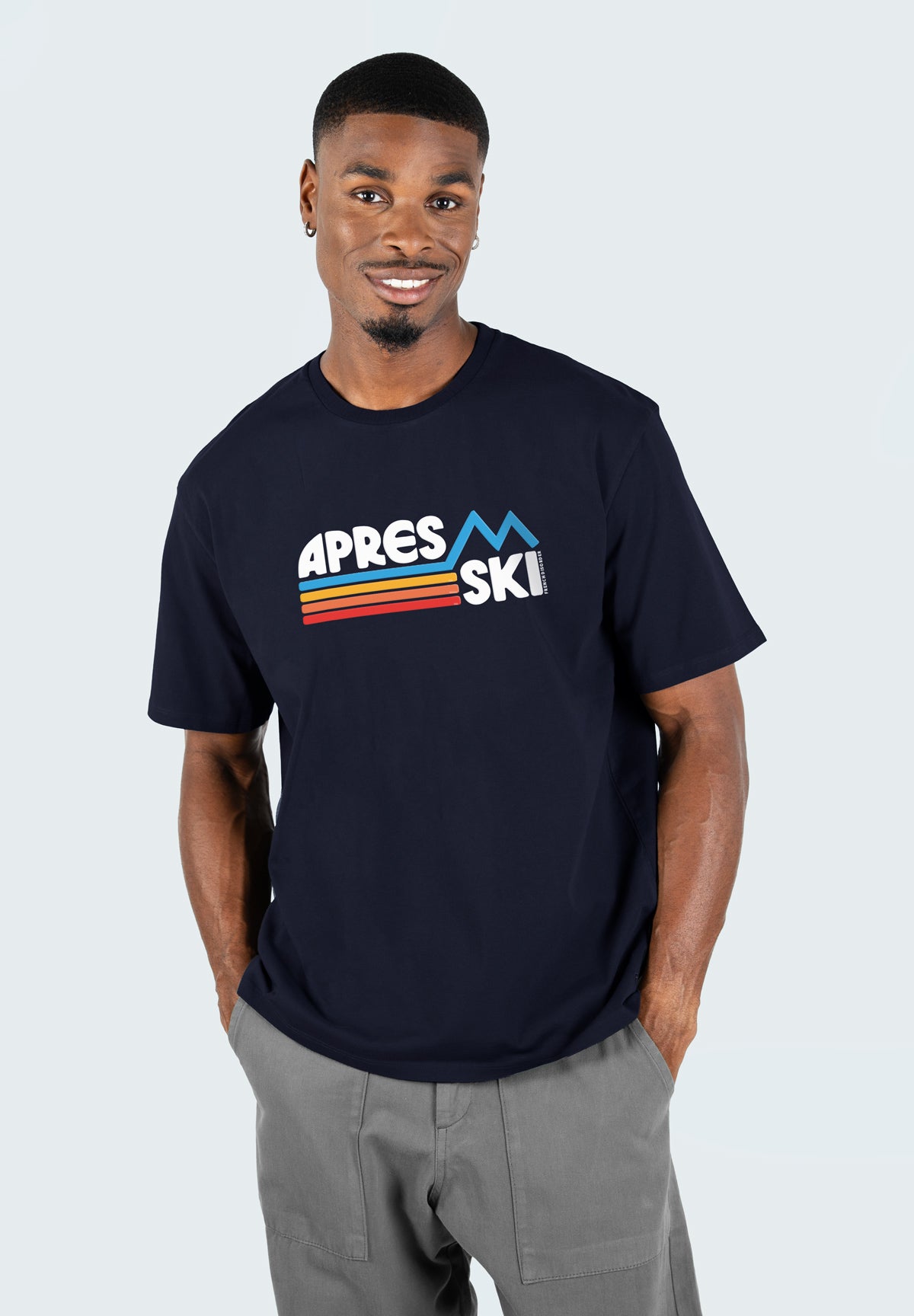 T-shirt Mike APRES SKI Navy