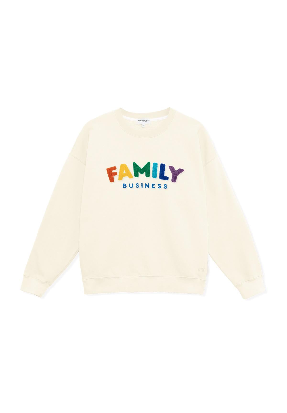 Max FAMILY BUSINESS Sweatshirt Cream