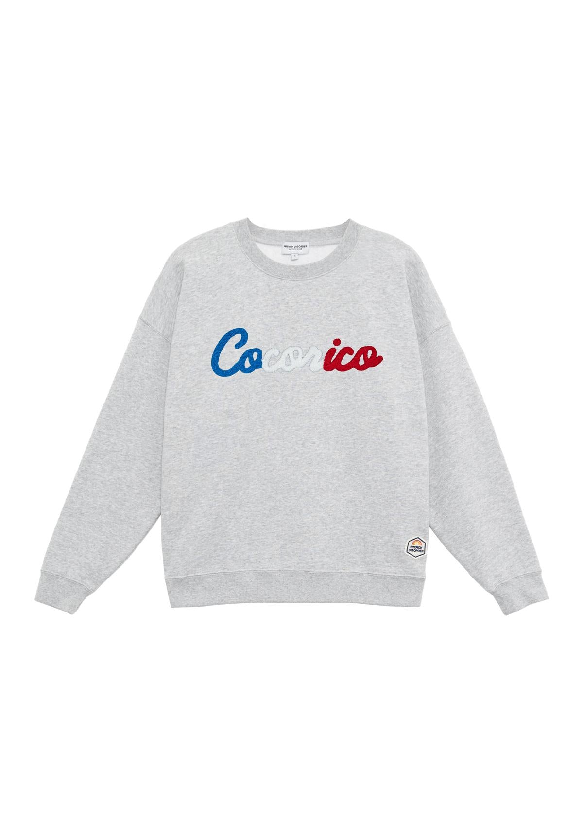 Sweat Max COCORICO Heather Grey