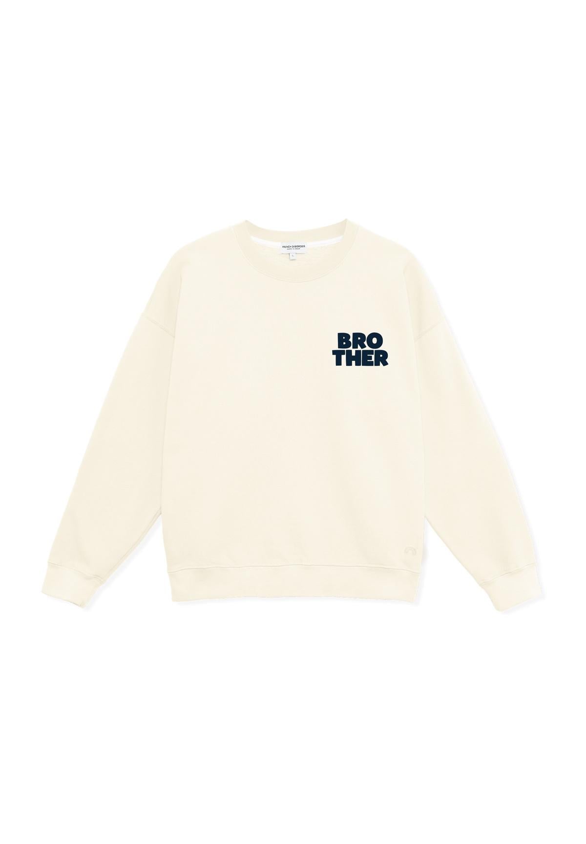 Sweatshirt Max BROTHER Heart Coconut