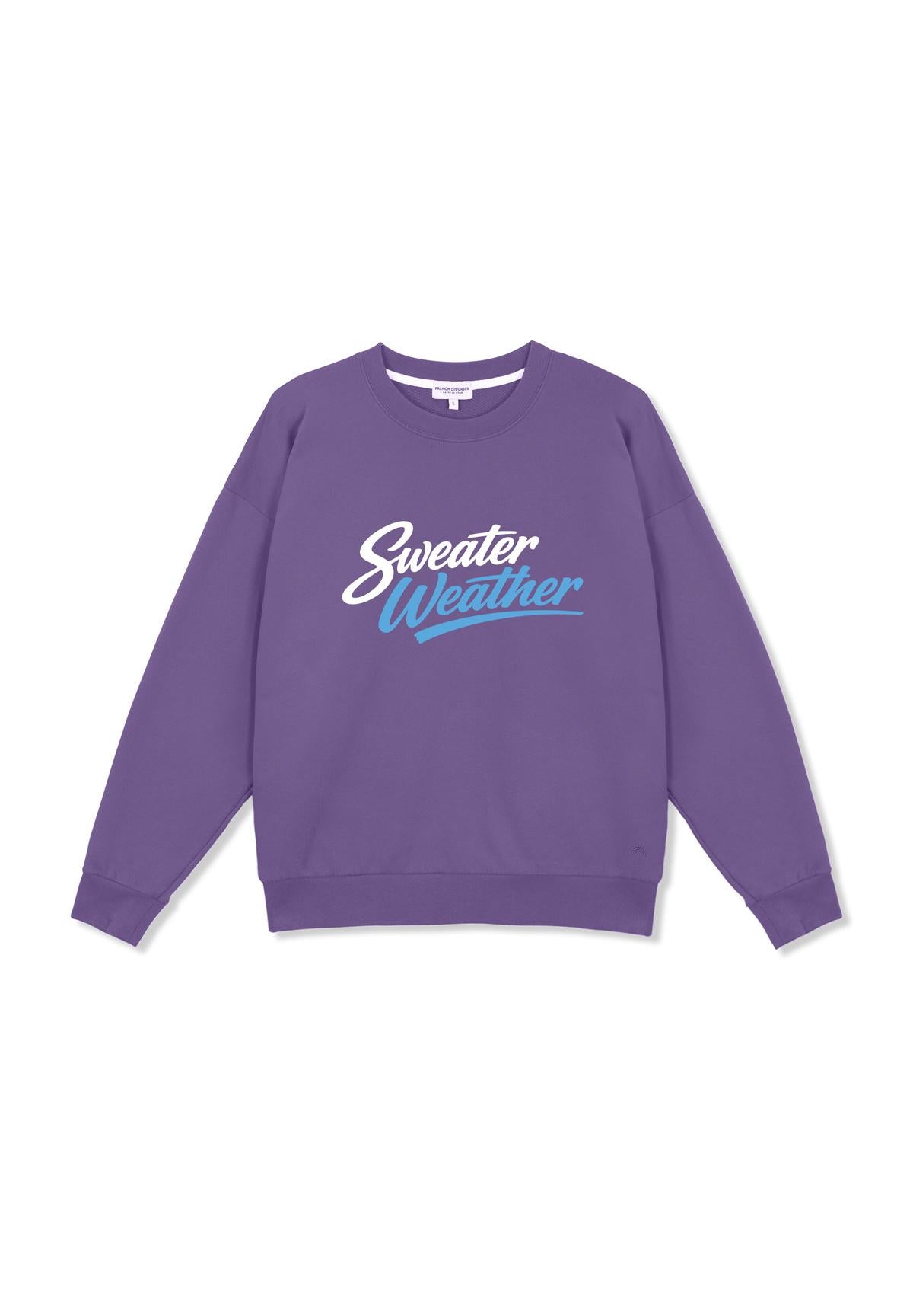 Sweat Max SWEATER WEATHER Purple