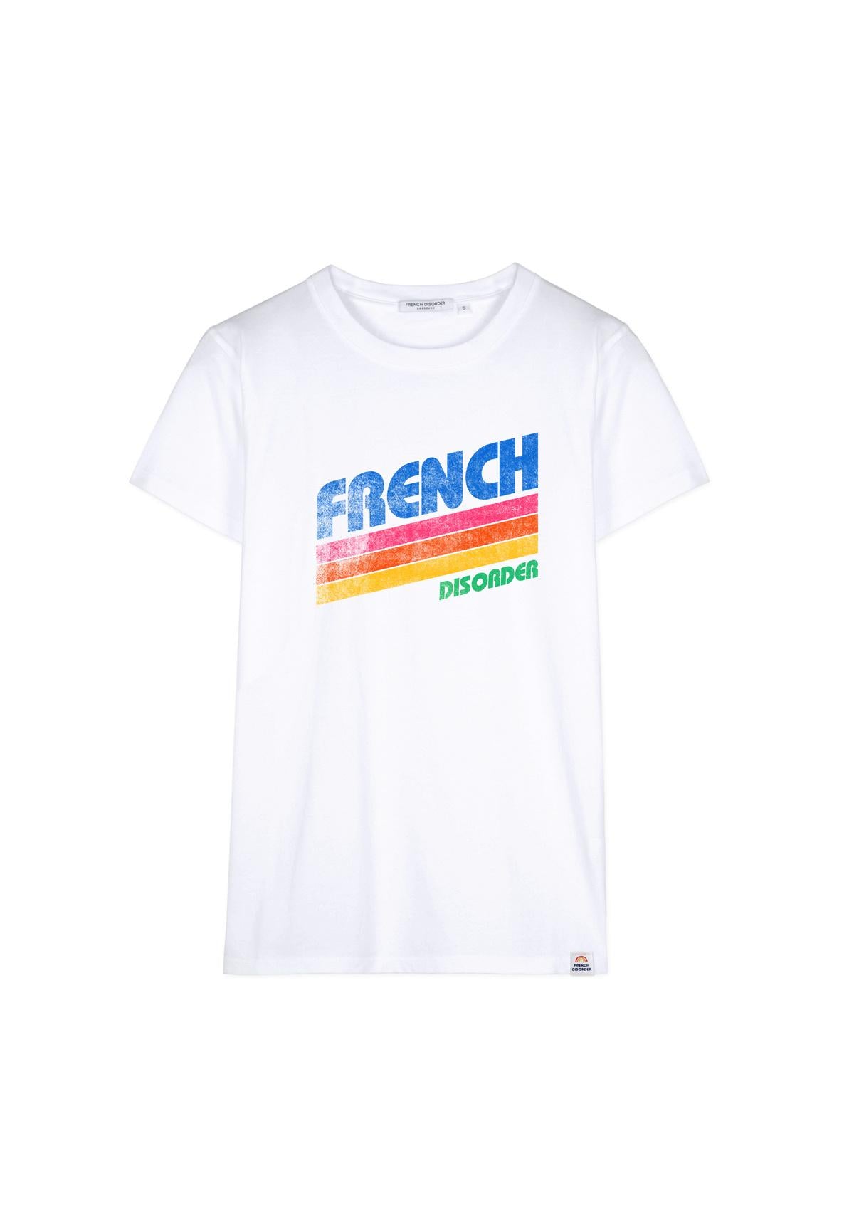 Tshirt Sacha FD RETRO White