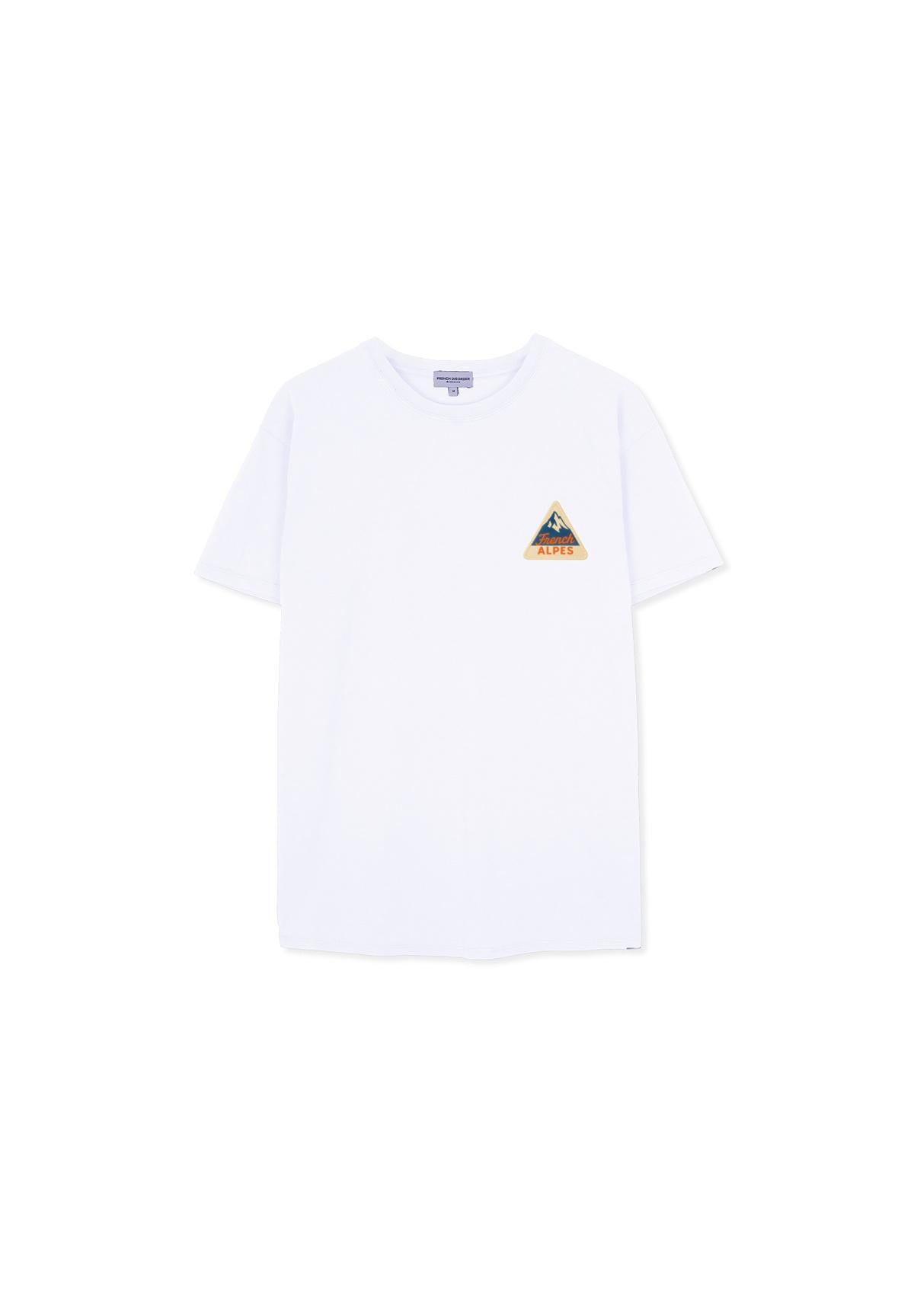 T-shirt Sam FRENCH ALPES White