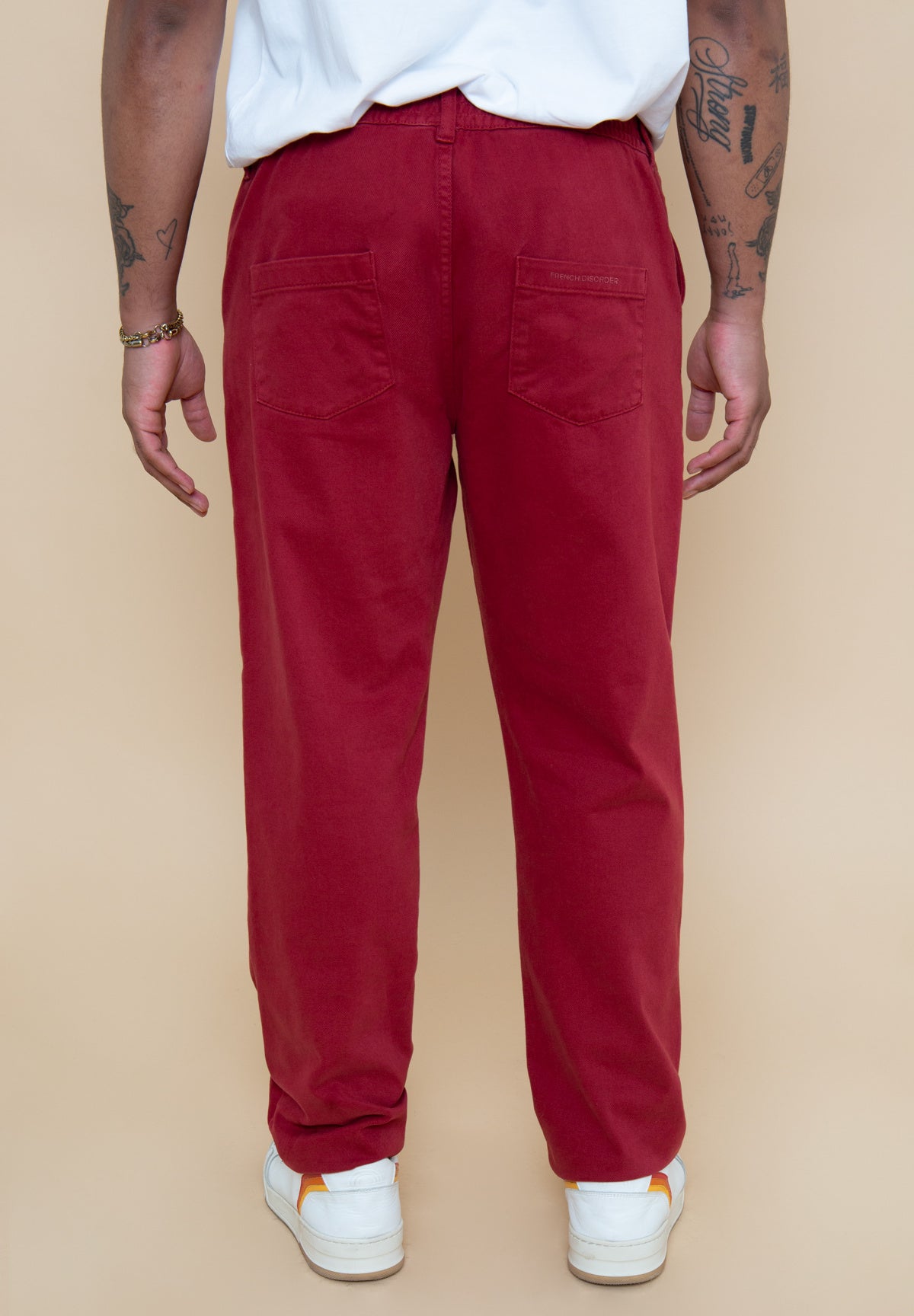 Pantalon LOUIS Twill Burgundy