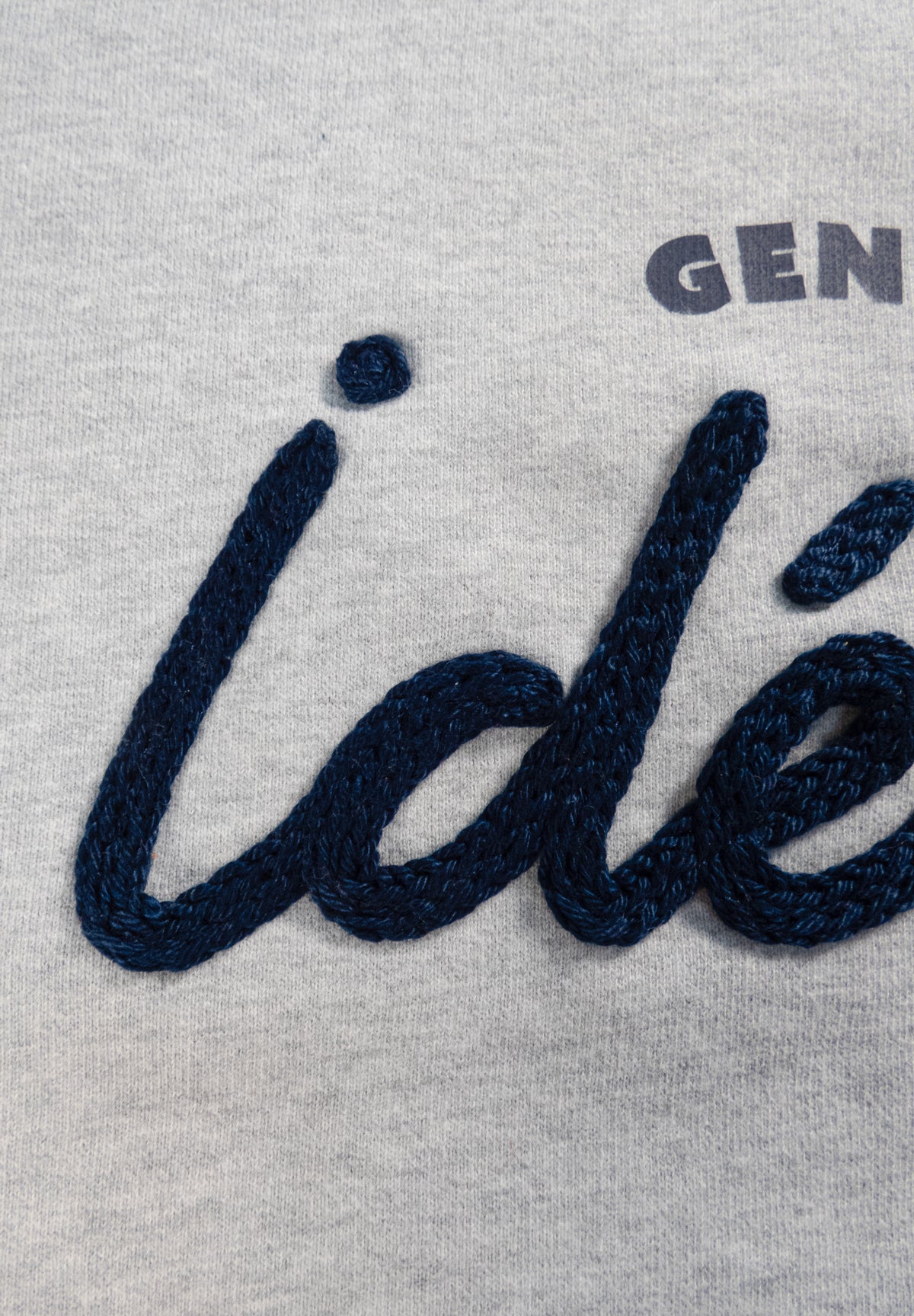 Sweatricotin Clyde GENRE IDEAL Heather Grey