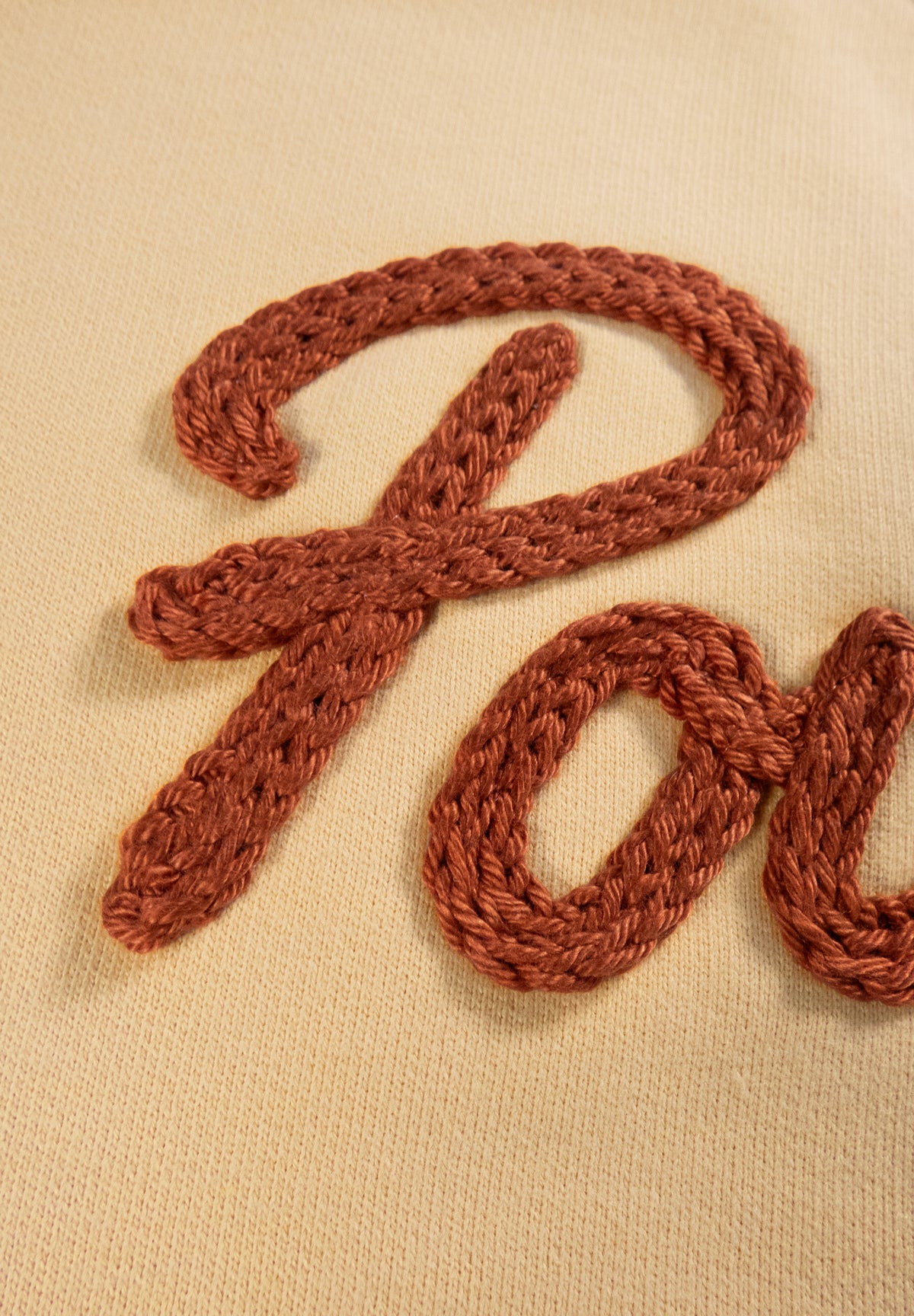 Sweatricotin Rosa POULETTE Biscuit