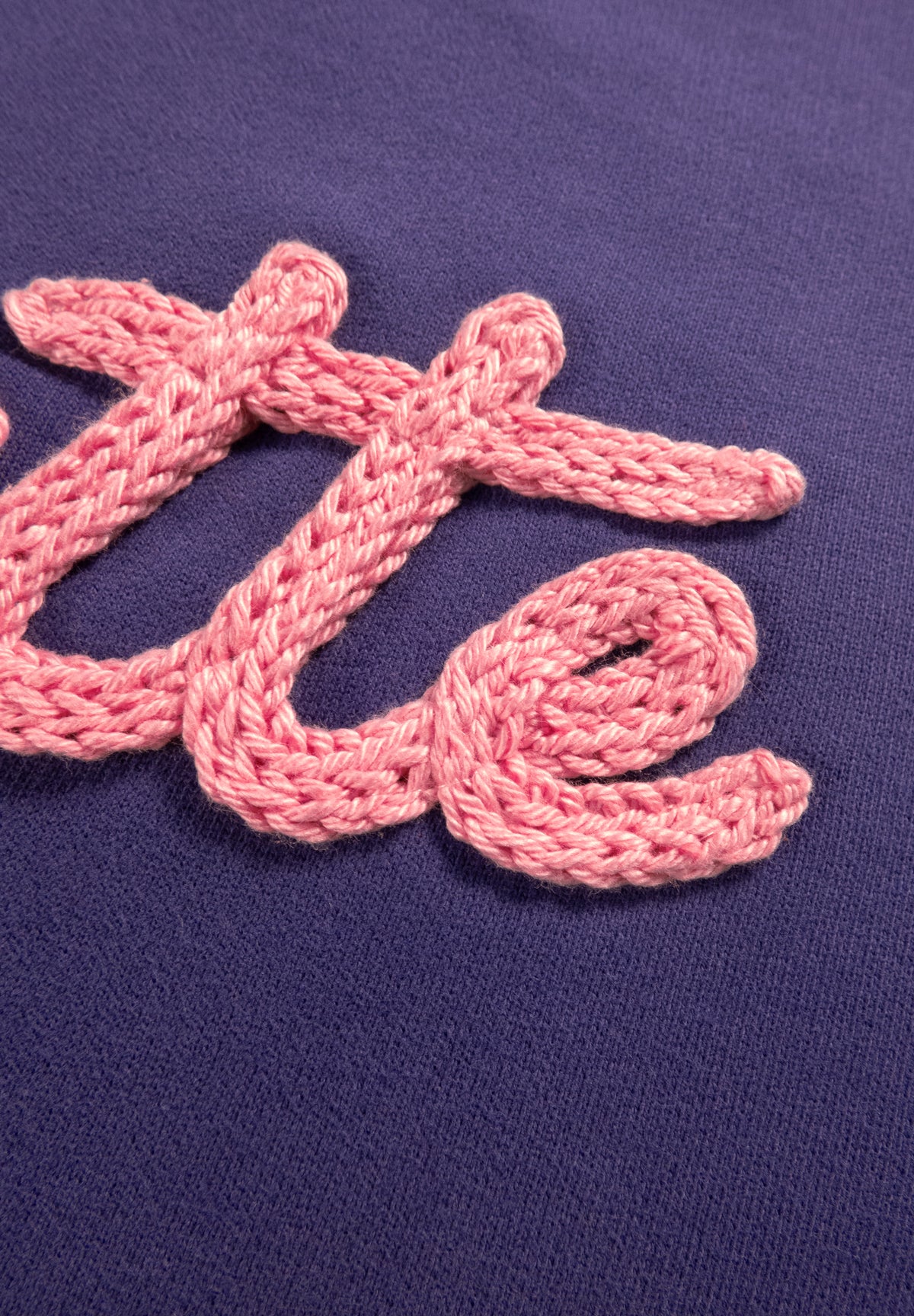 Sweatricotin Rosa BICHETTE Blue Violet