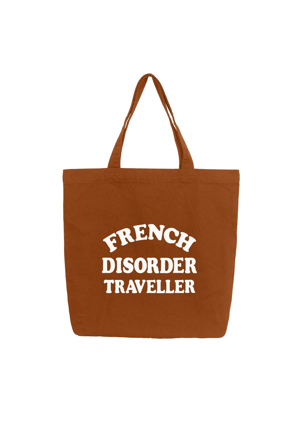 Tote Bag Canvas FD TRAVELLER Cinnamon