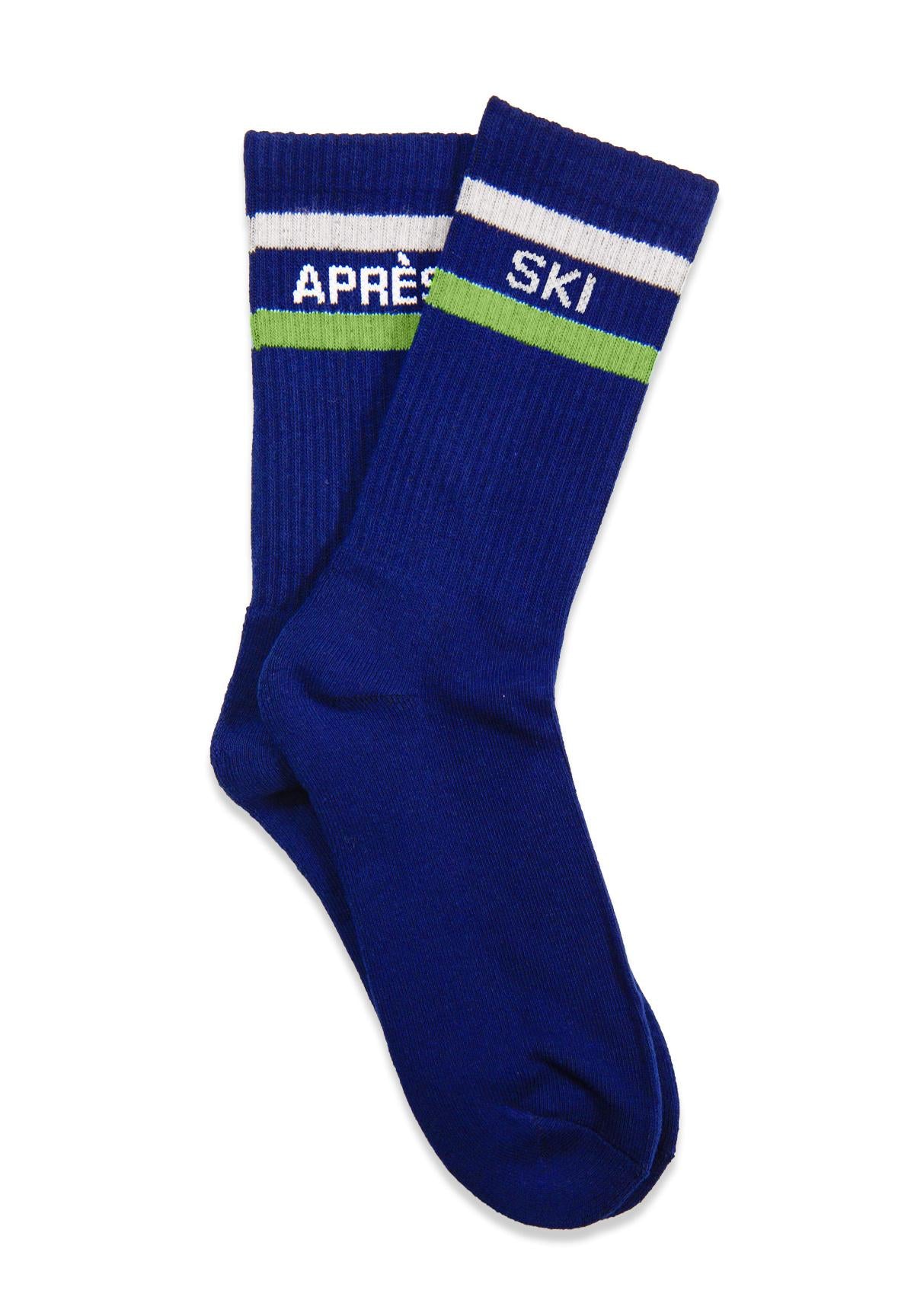 Socks Ron APRES SKI Blue