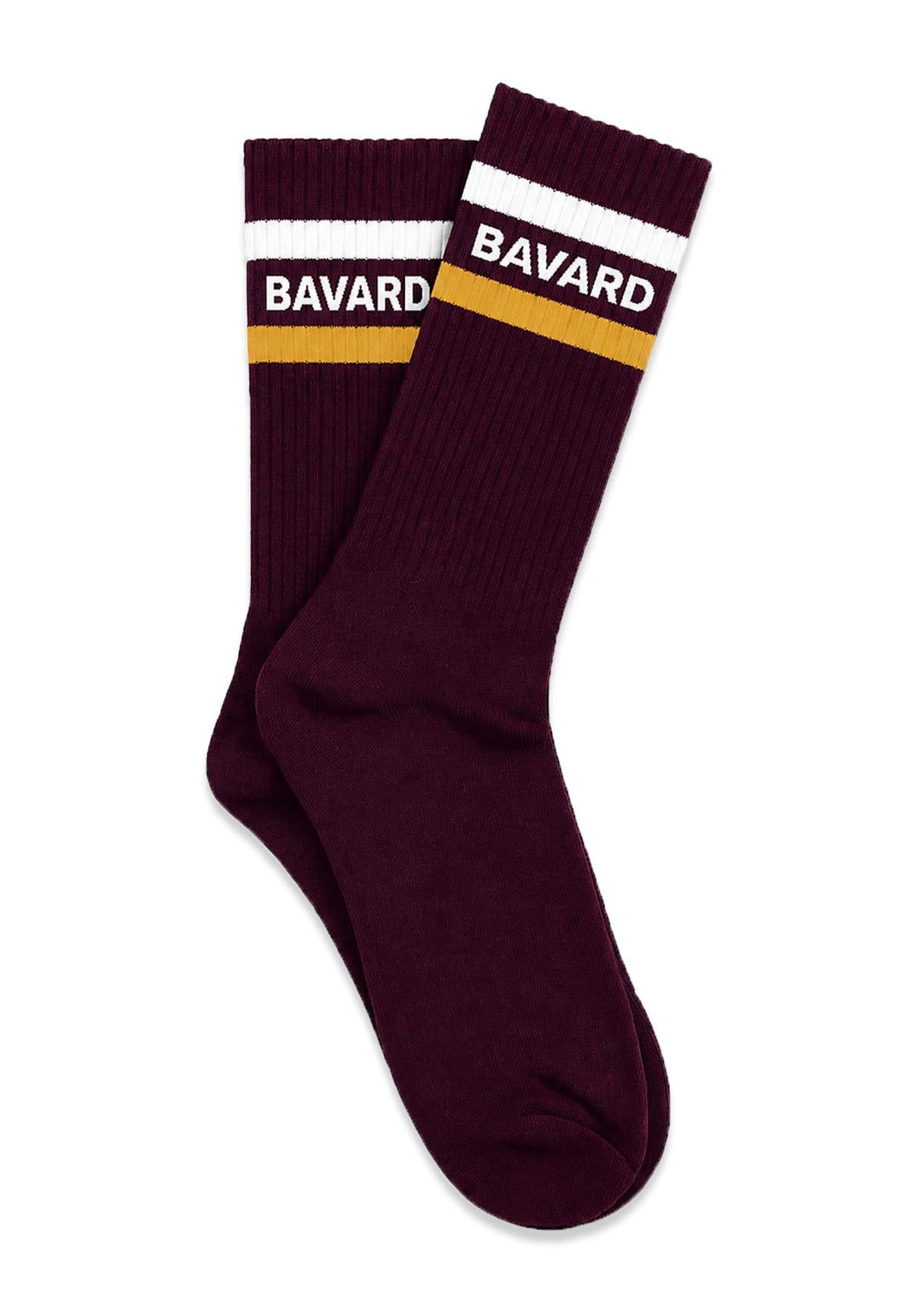 Socks Ron BAVARD Burgundy