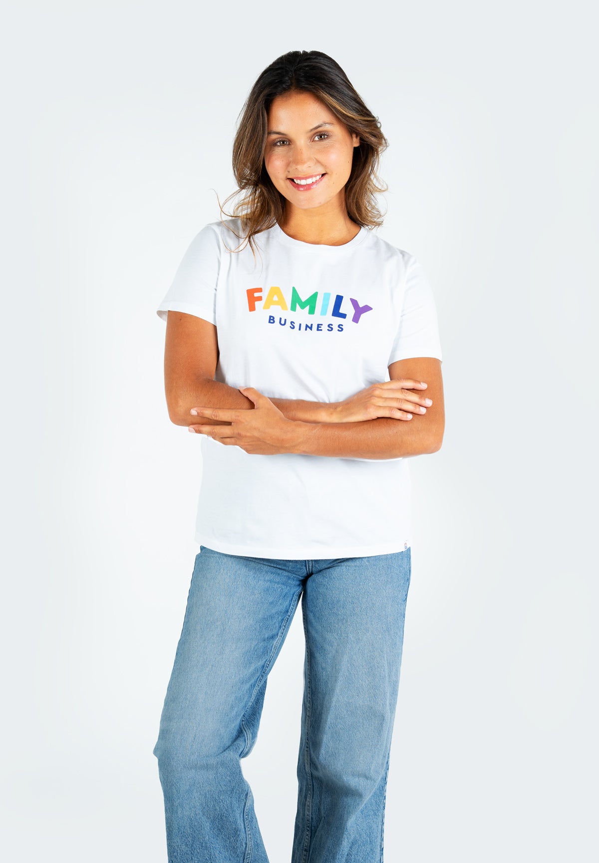 T-shirt Alex FAMILY BUSINESS (W) White