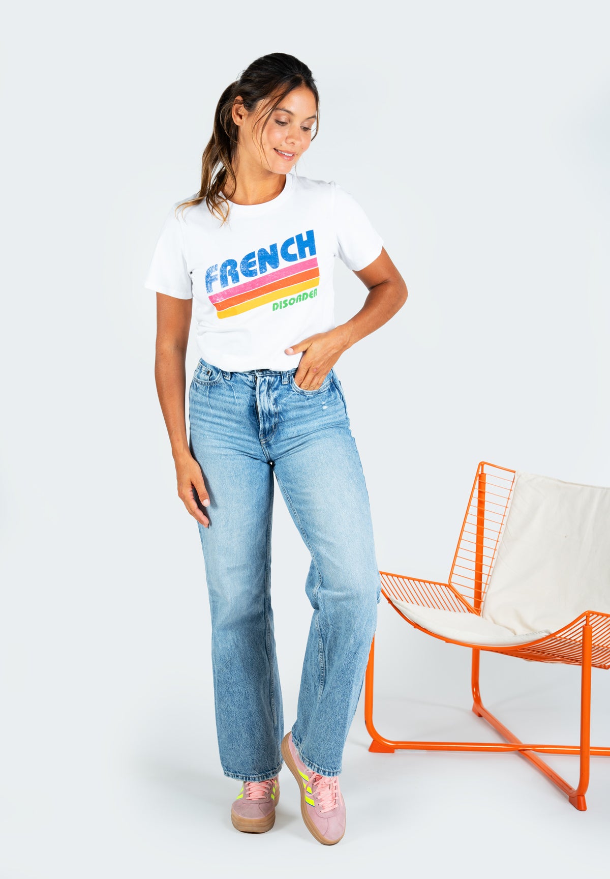 T-shirt Alex FD RETRO (W) White
