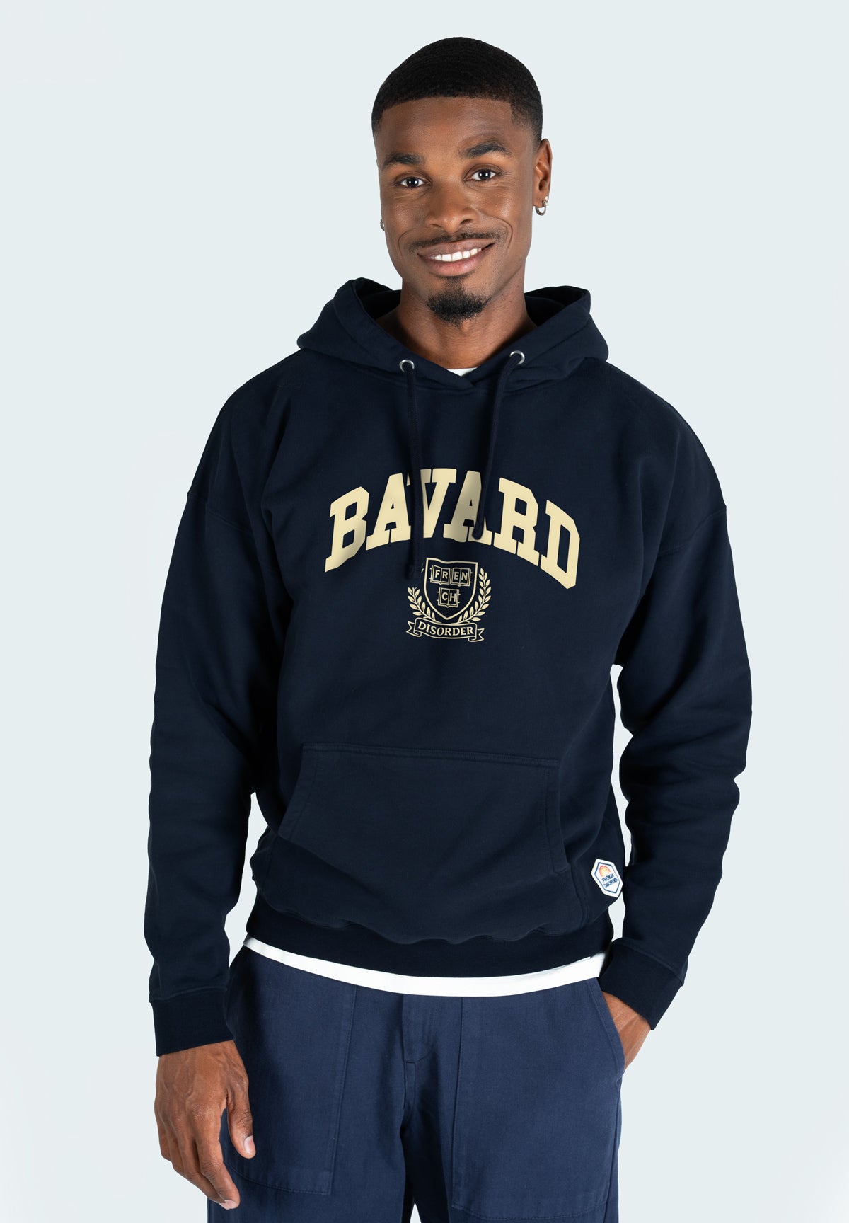 Hoodie Kenny BAVARD Navy