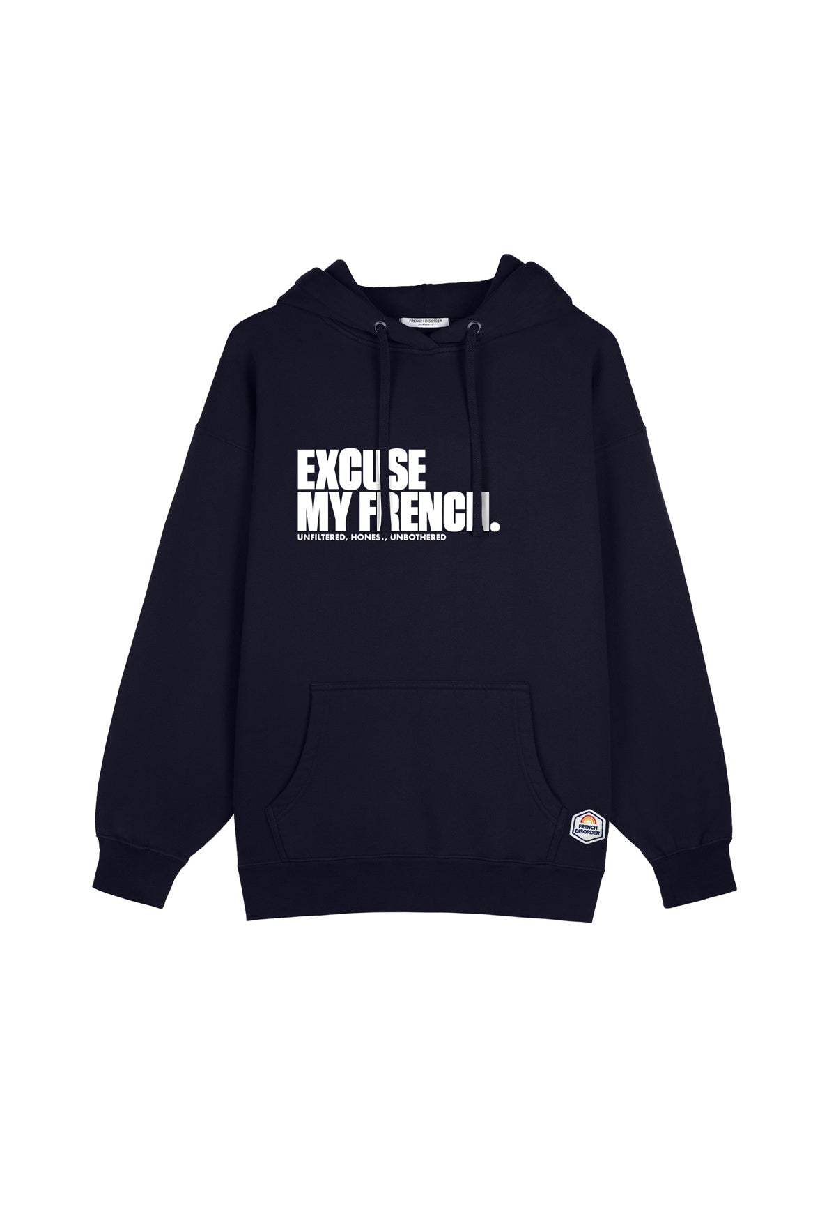 Hoodie Kenny EXCUSE MY FRENCH Navy