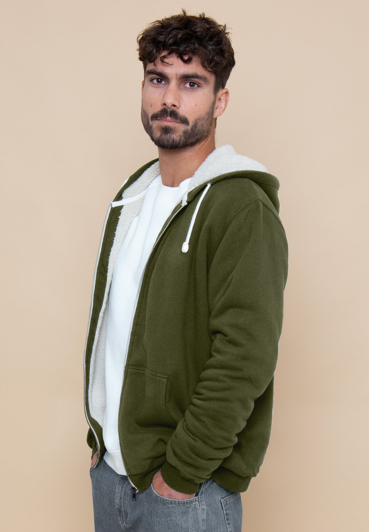 Veste ROBIN (M) Khaki – photo 1