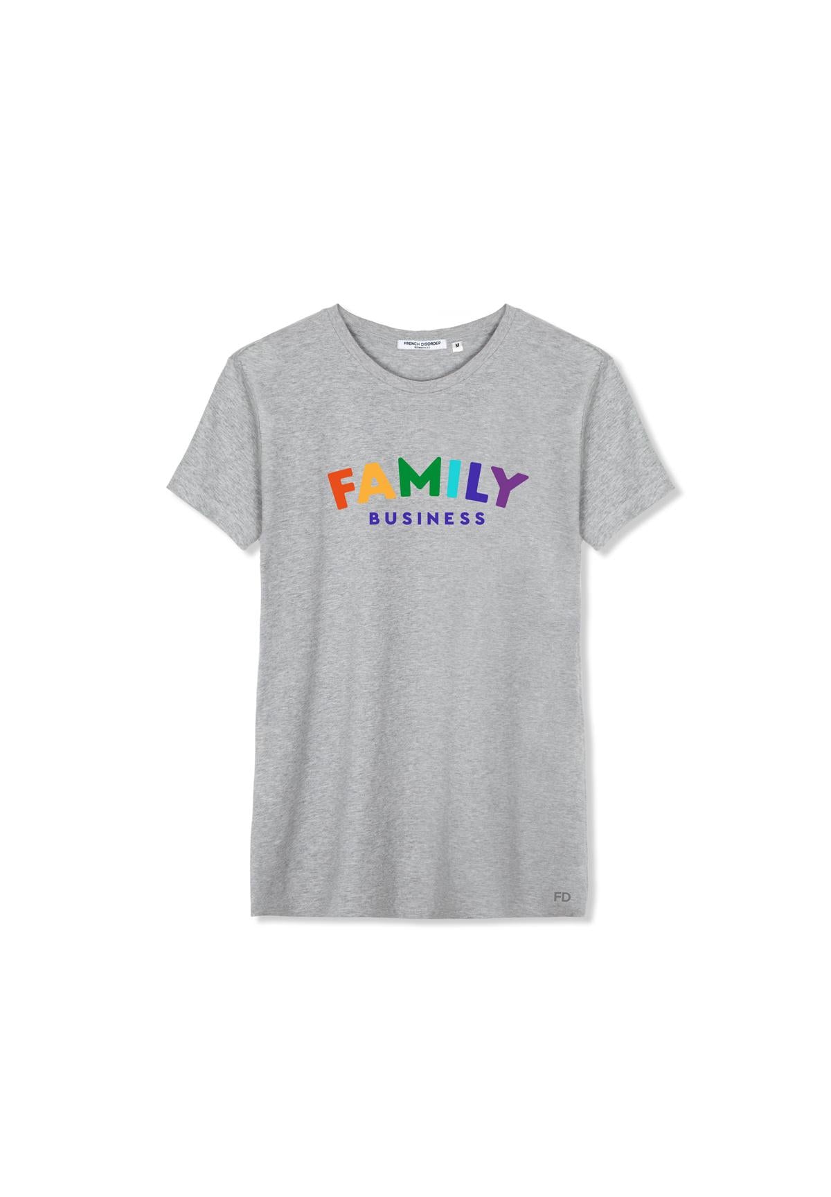 Alex FAMILY BUSINESS T-shirt (M) Heather Grey