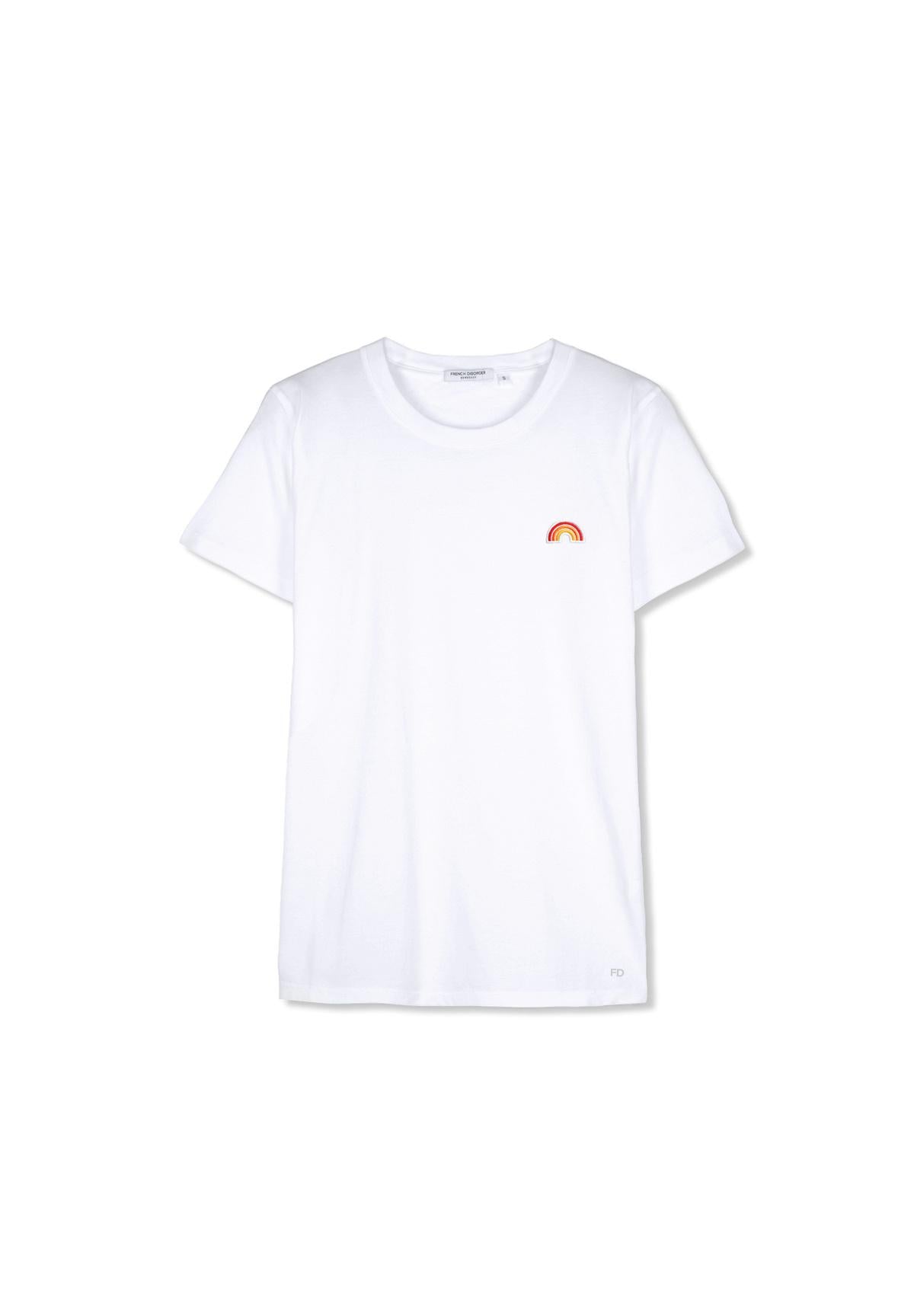 Alex RAINBOW T-shirt (M) White