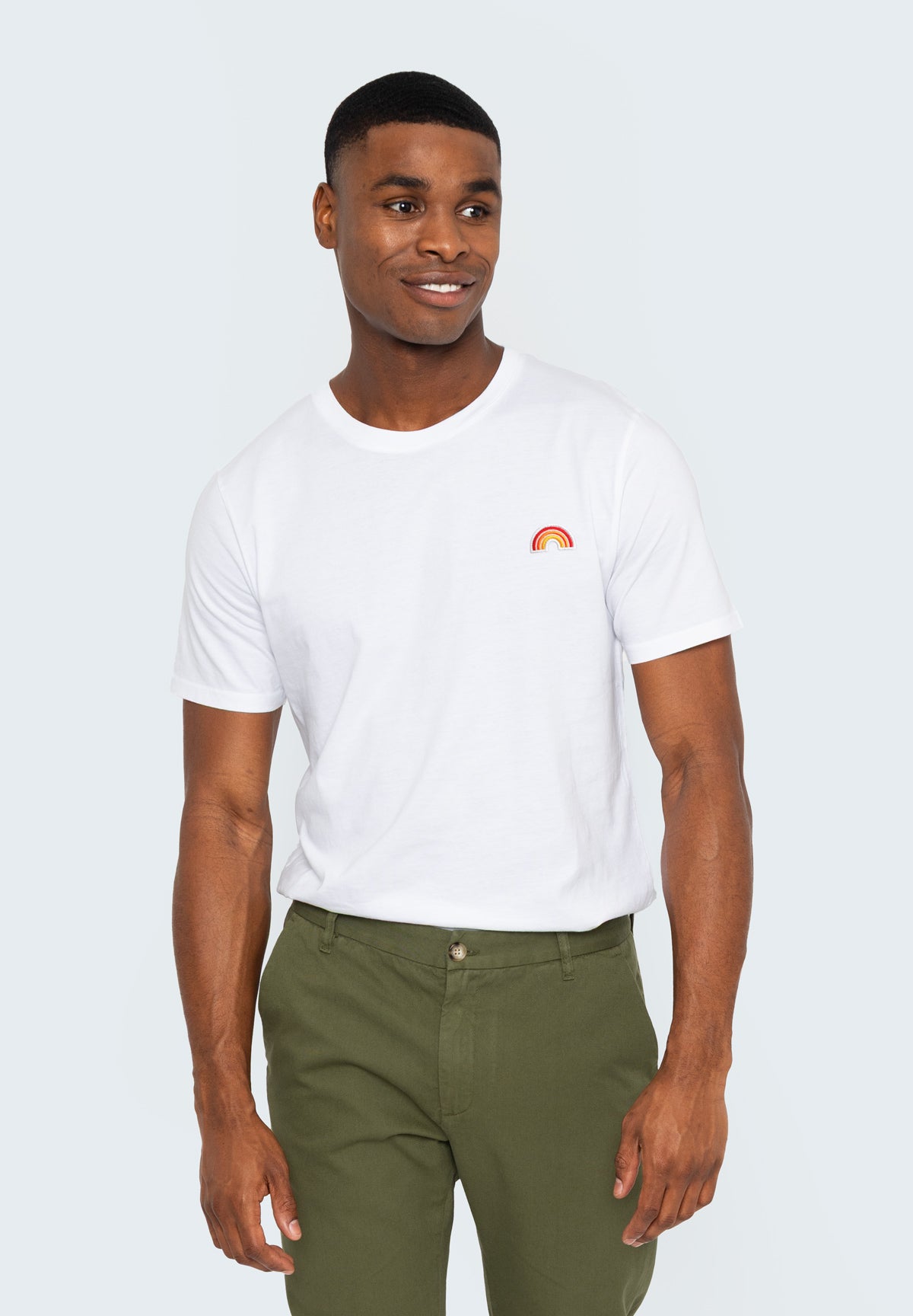 Alex RAINBOW T-shirt (M) White