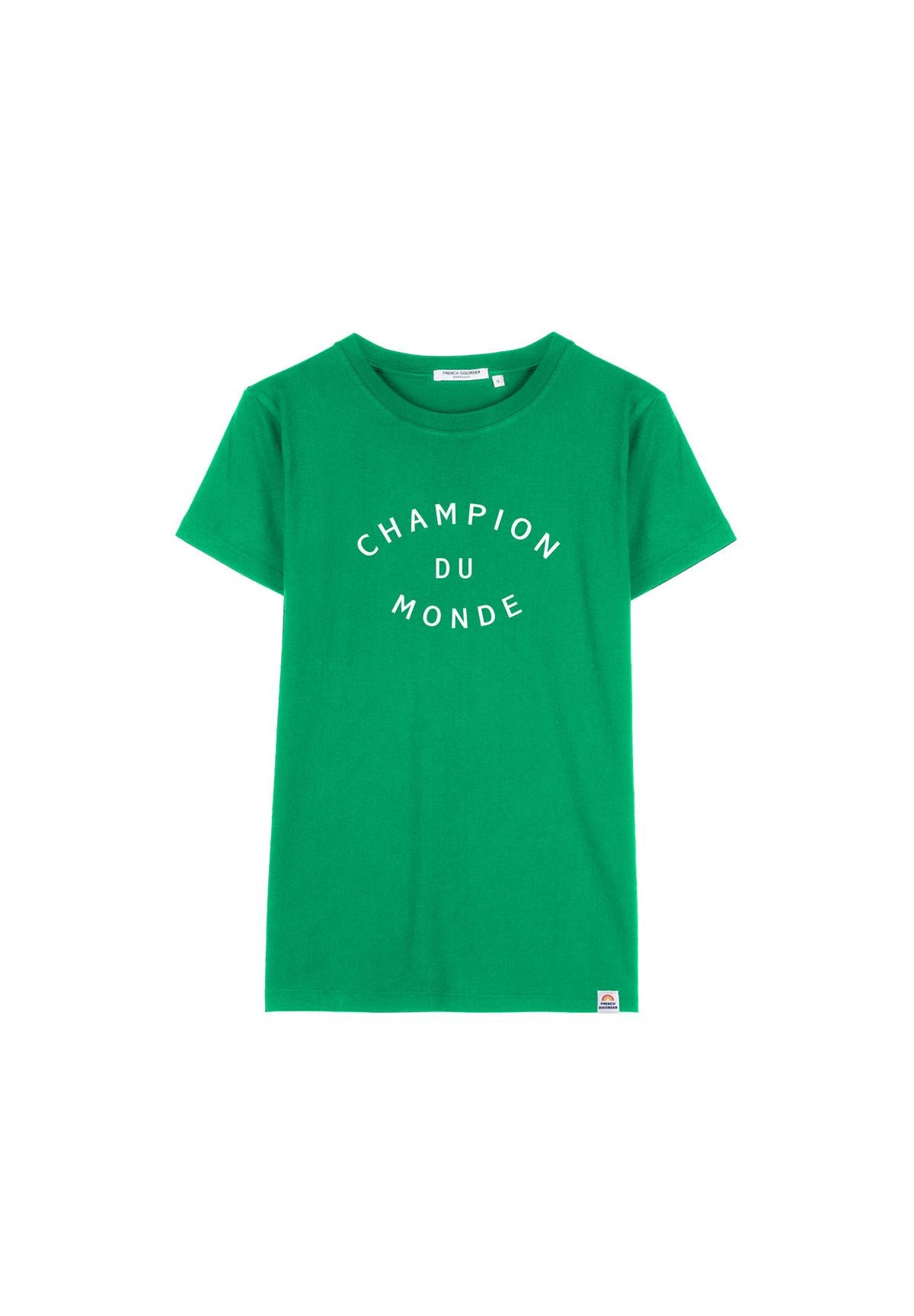 T-shirt Alex CHAMPION DU MONDE Green