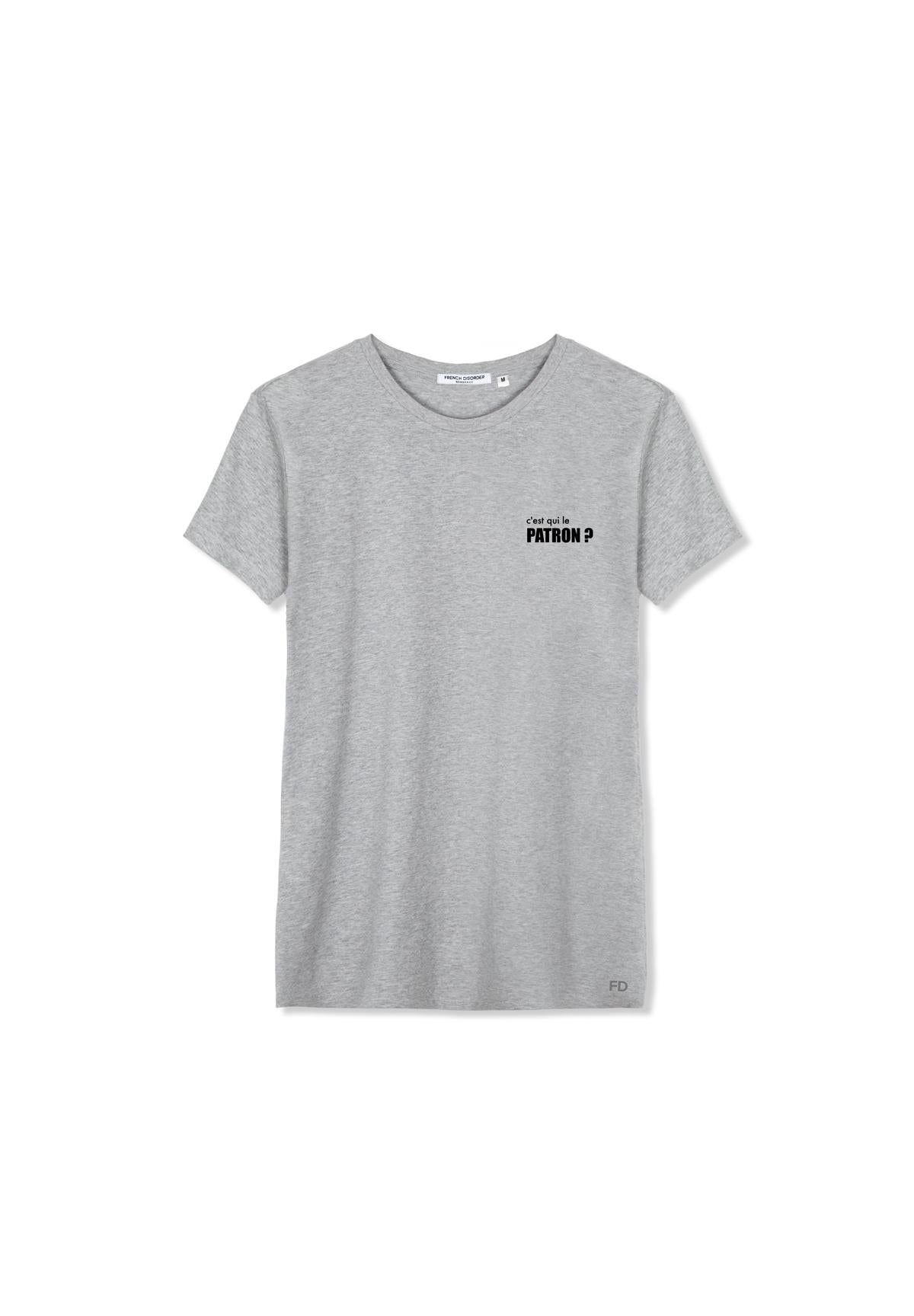 T-shirt Alex PATRON Heather Grey